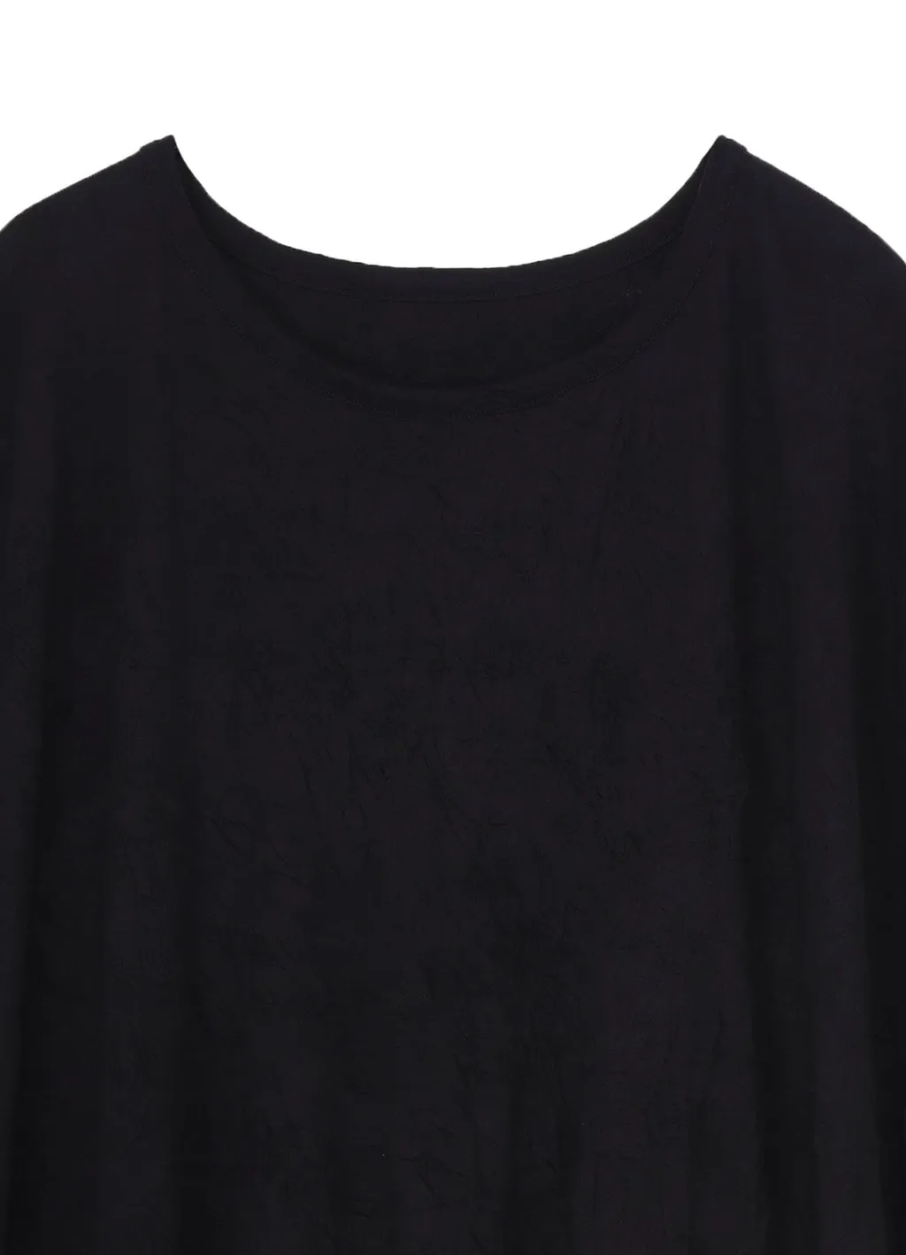 Cathc Washer Wrinkle Jersey Side Button Short Sleeved T-Shirt