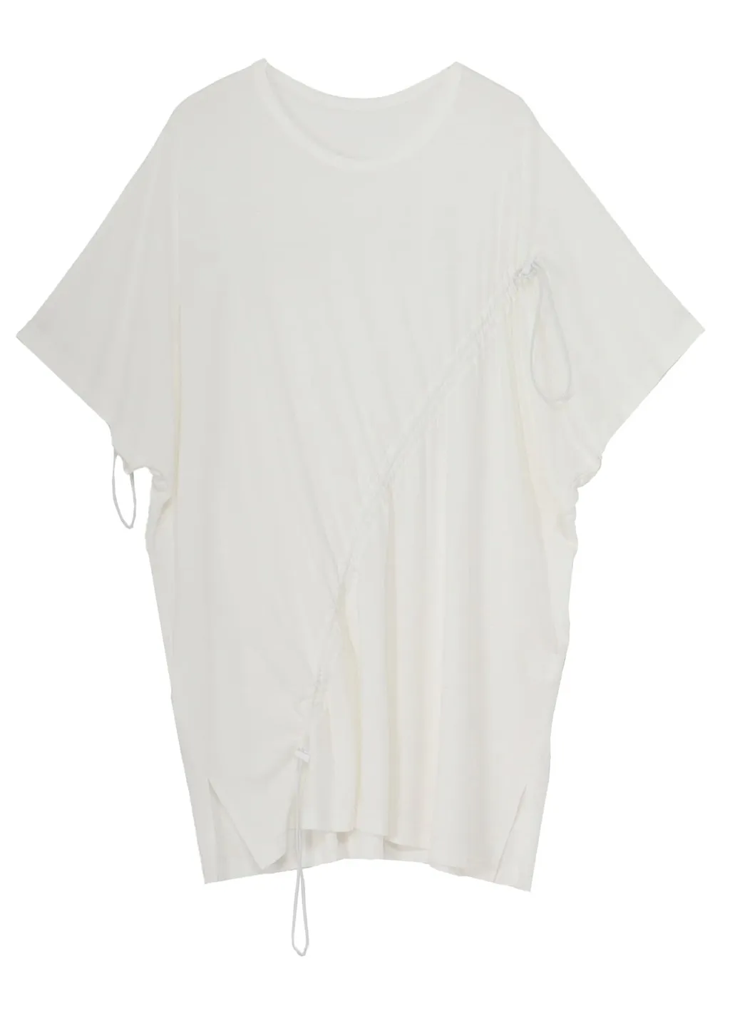 C/Mo Jersey Drawcord French Sleeve T-Shirt