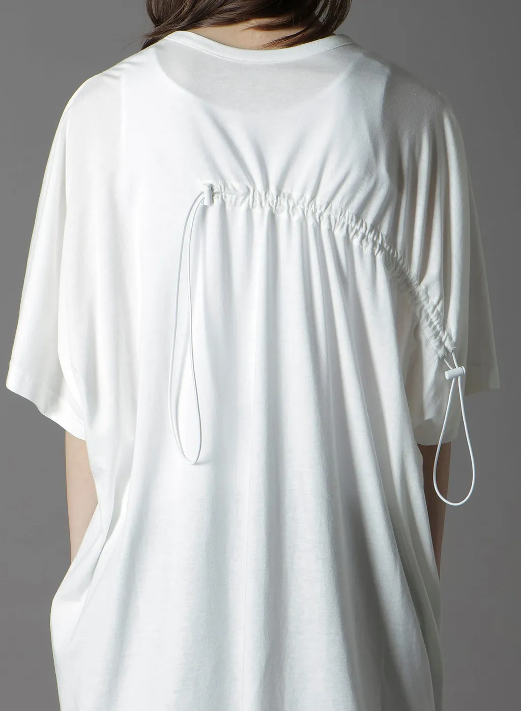 C/Mo Jersey Drawcord French Sleeve T-Shirt