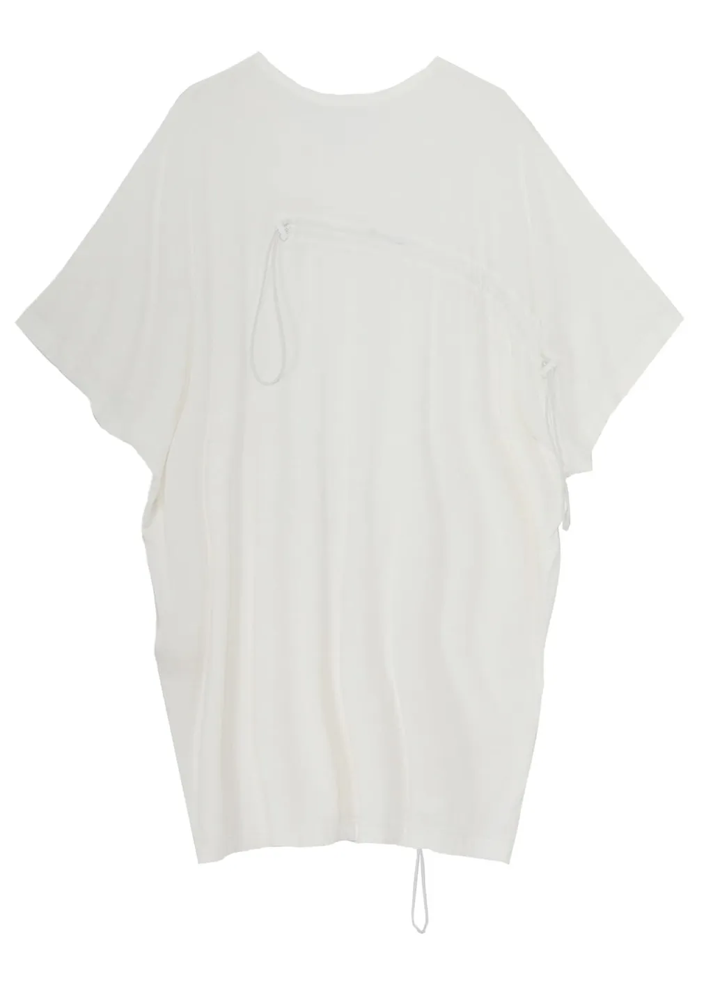 C/Mo Jersey Drawcord French Sleeve T-Shirt