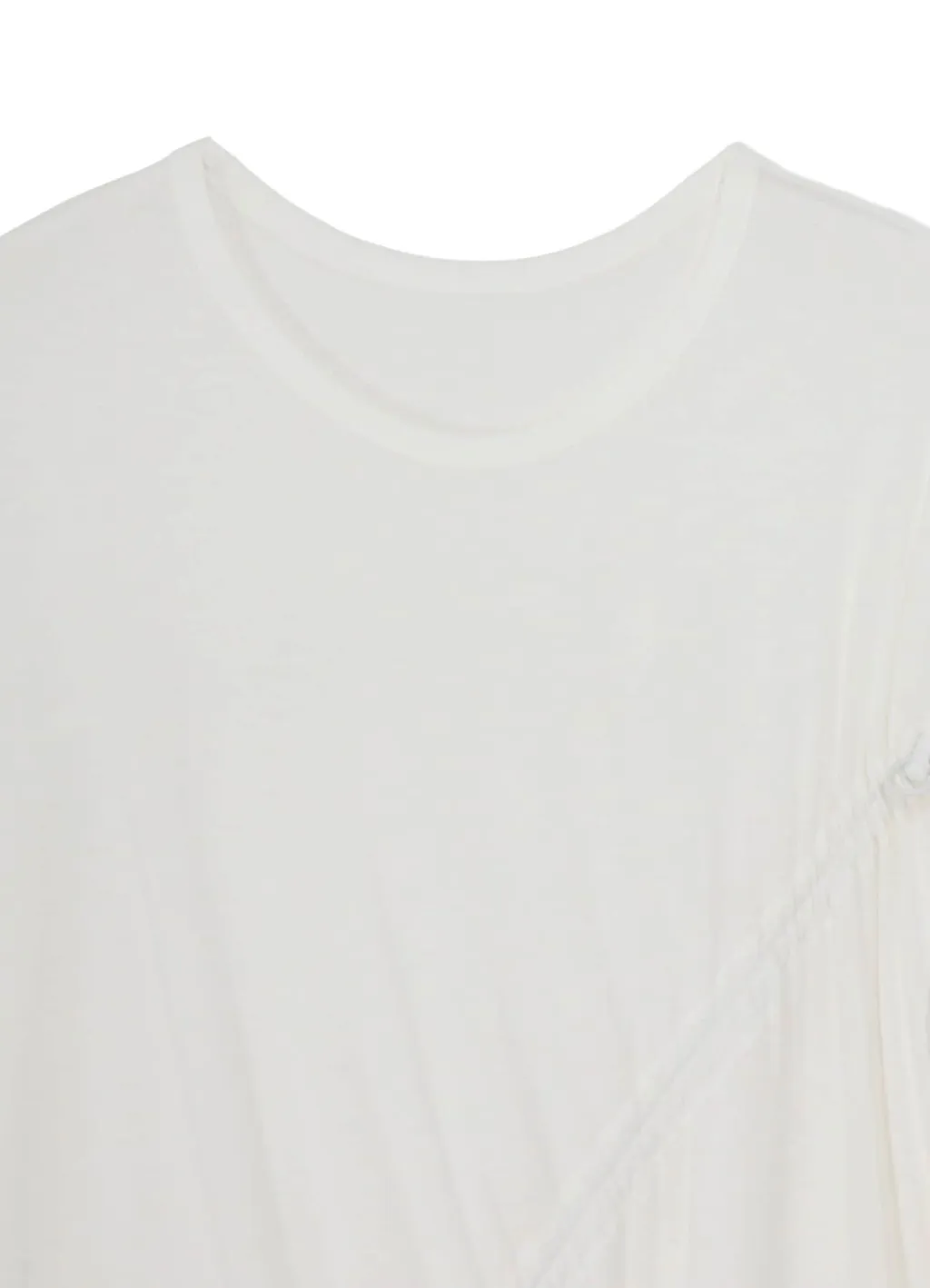 C/Mo Jersey Drawcord French Sleeve T-Shirt