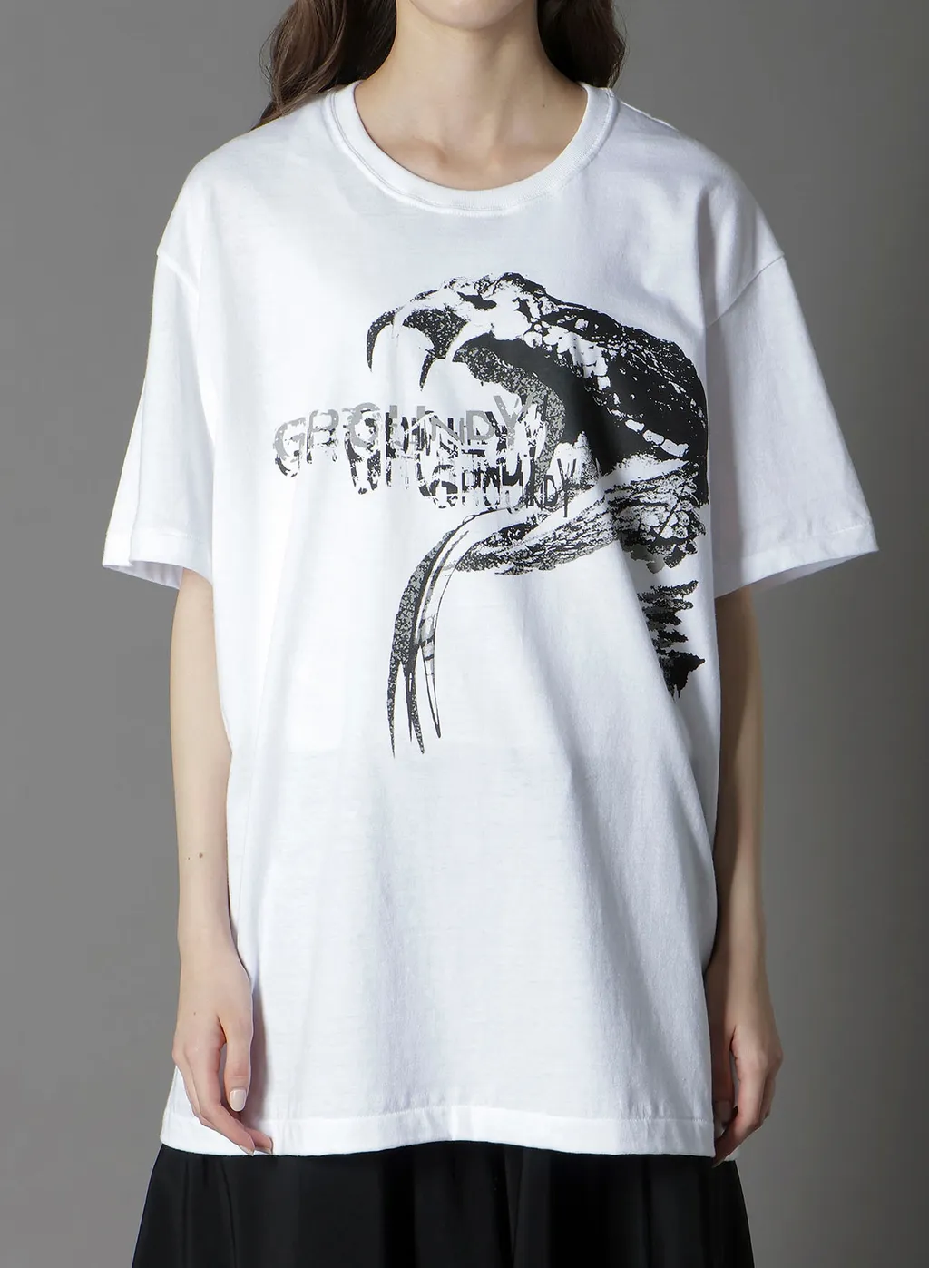 Cotton Jersey Snake Graphic T-Shirt