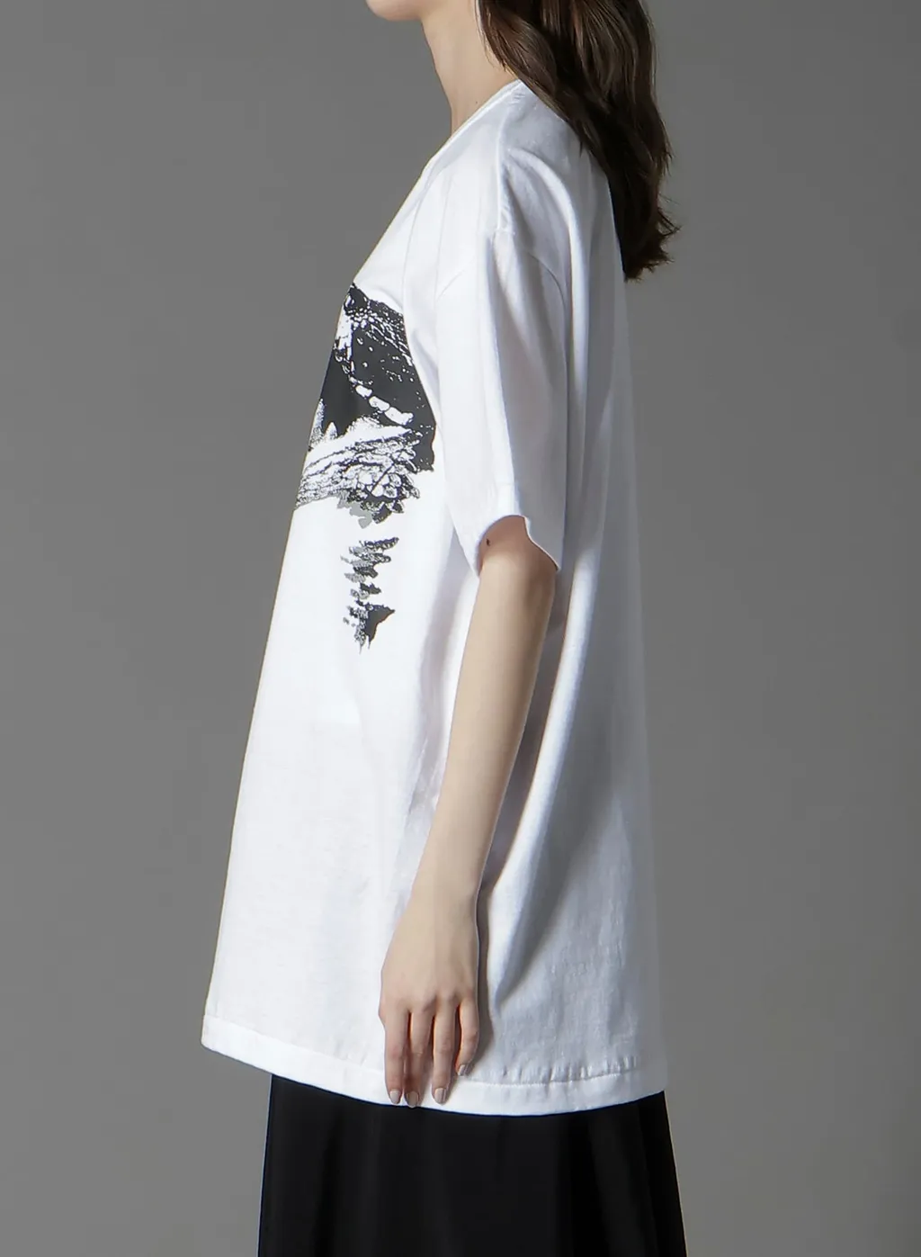 Cotton Jersey Snake Graphic T-Shirt