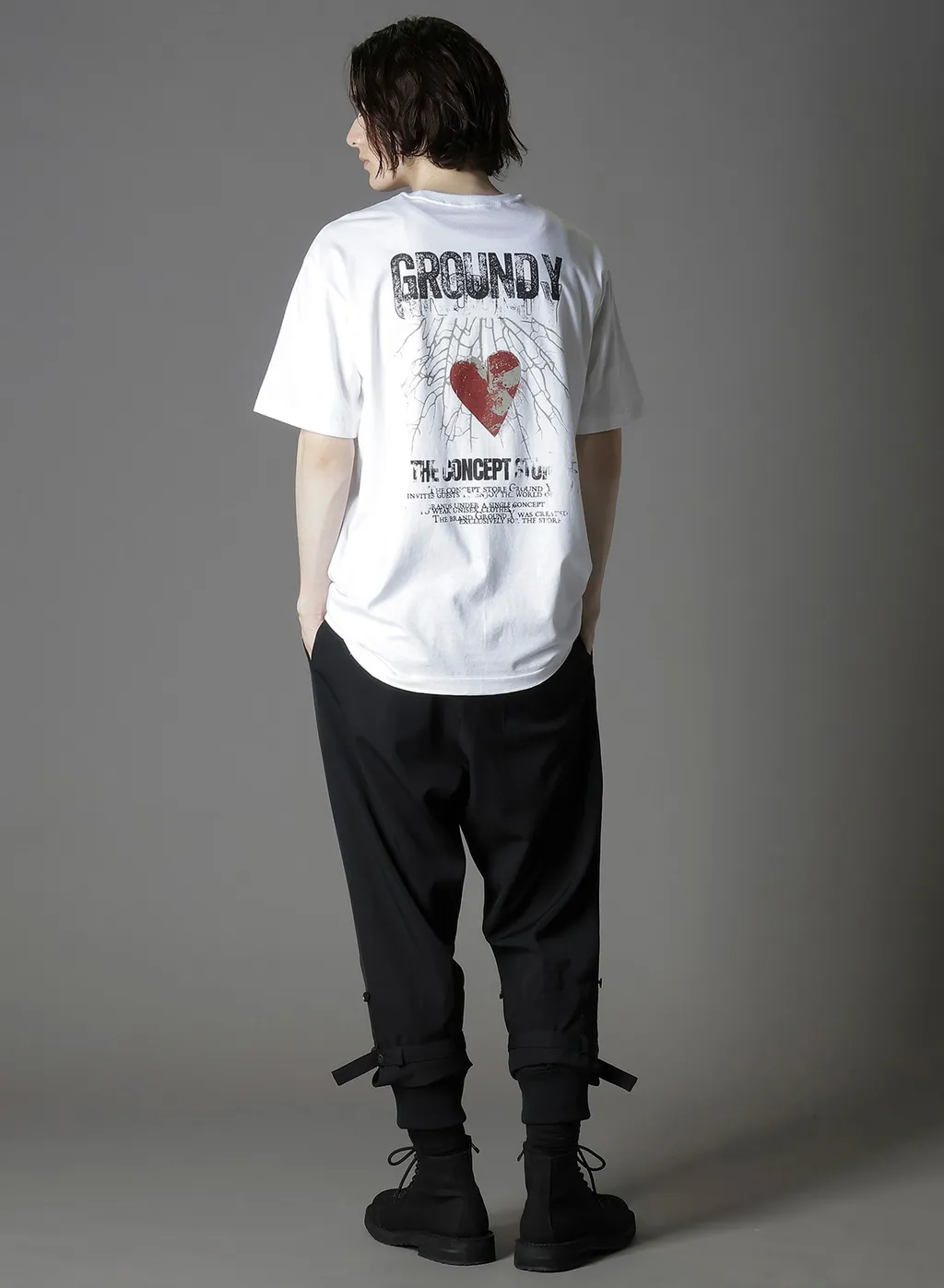 Cotton Jersey Heart Graphic T-Shirt