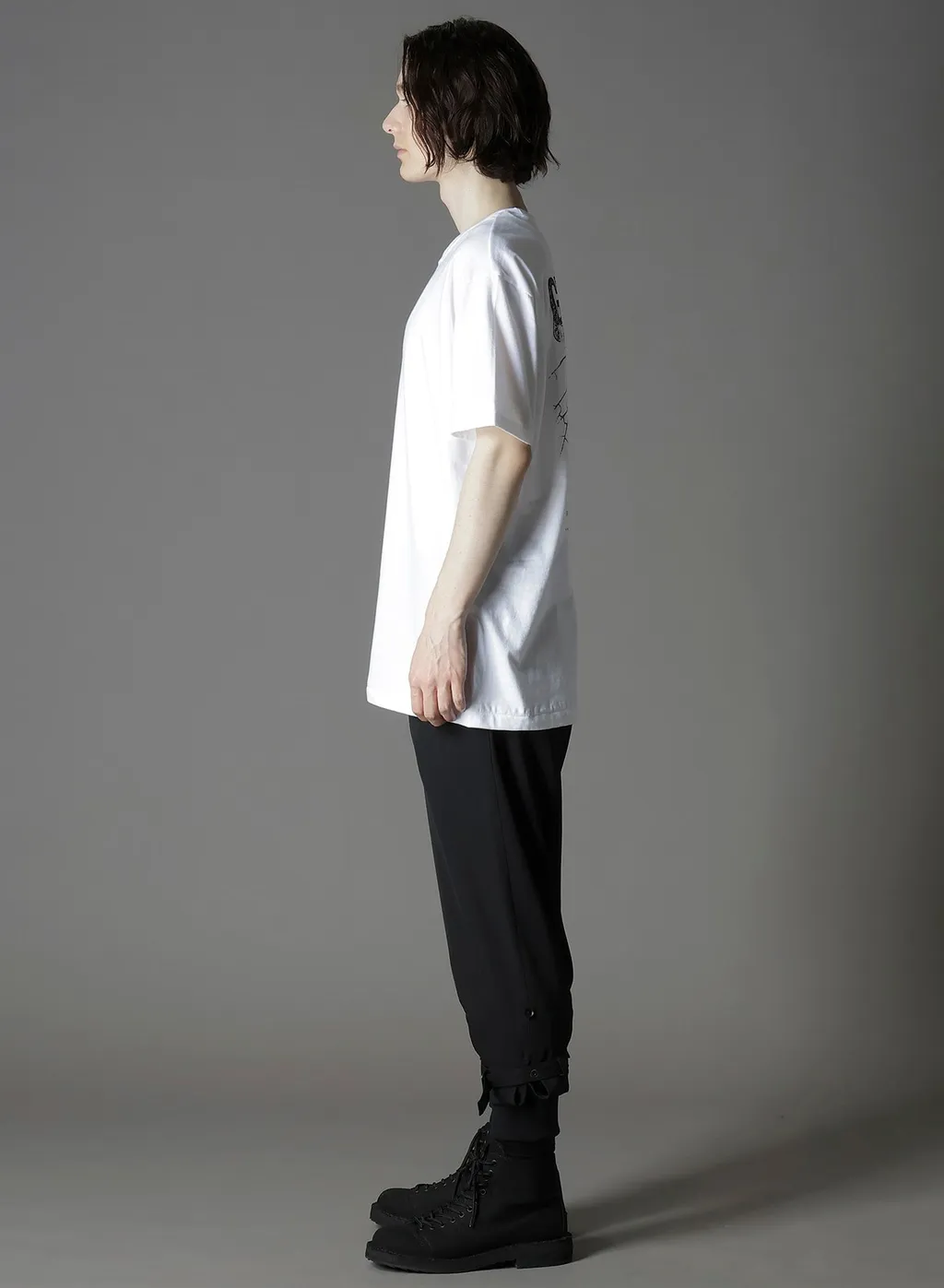 Cotton Jersey Heart Graphic T-Shirt