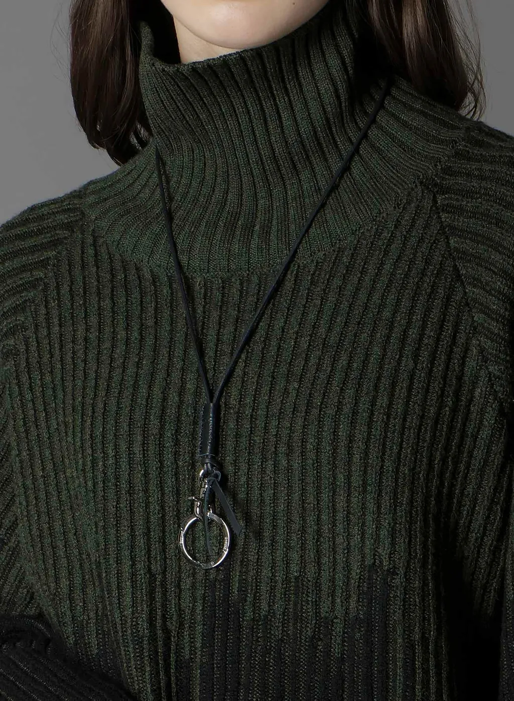 Brass Glass Holder Necklace