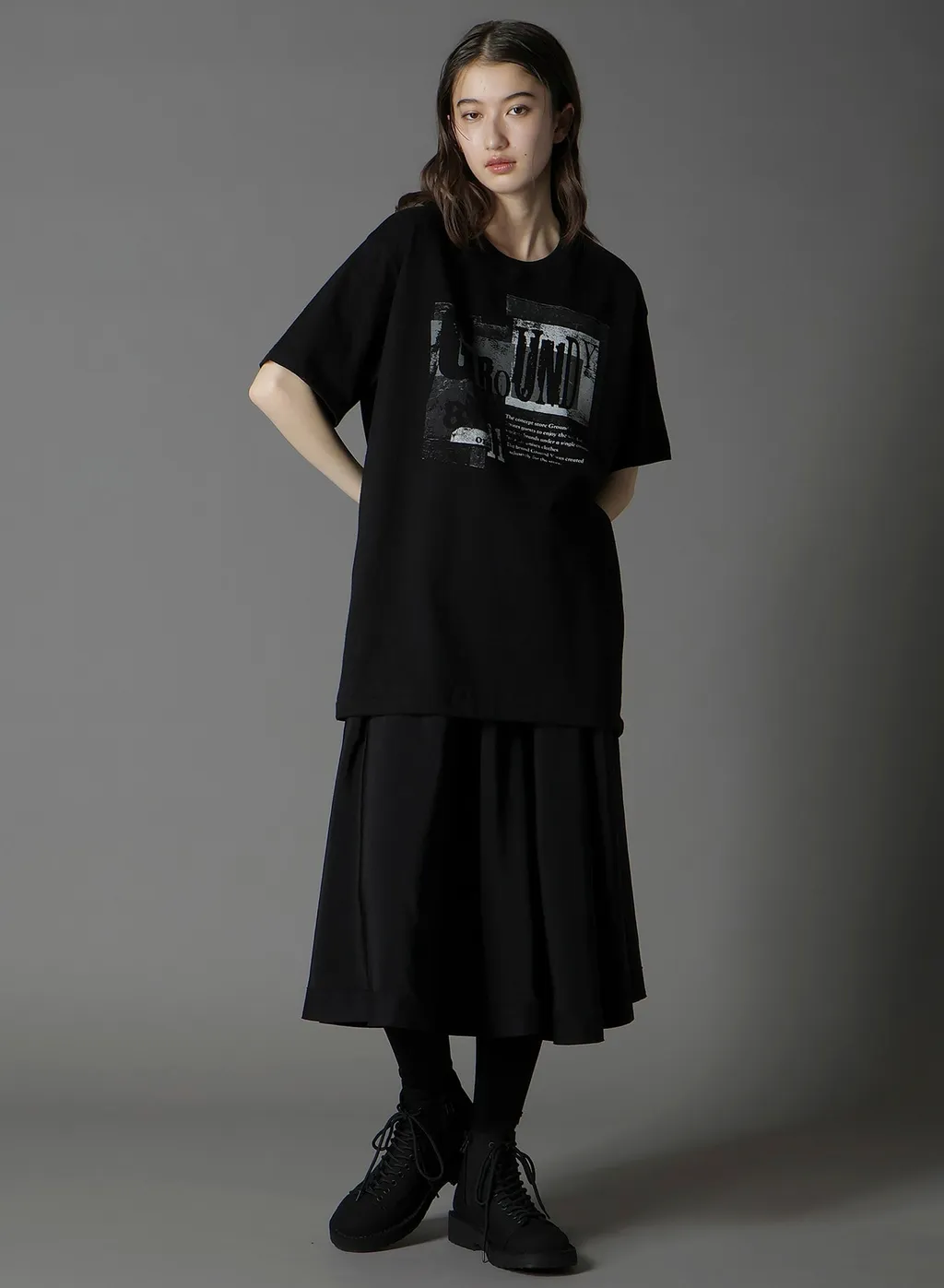 Cotton Jersey Grange Graphic T-Shirt