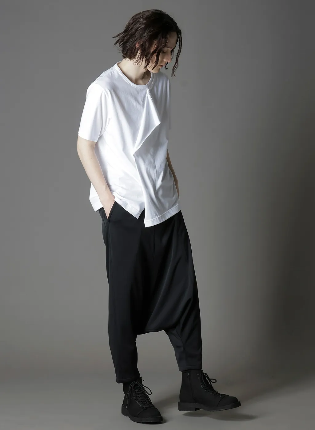 Cotton Jersey Licking Short Sleeved T-Shirt