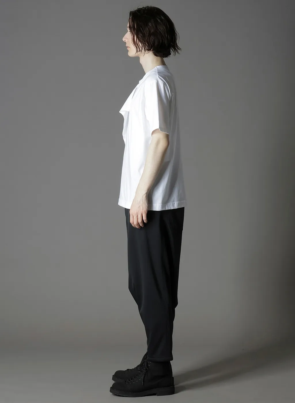 Cotton Jersey Licking Short Sleeved T-Shirt