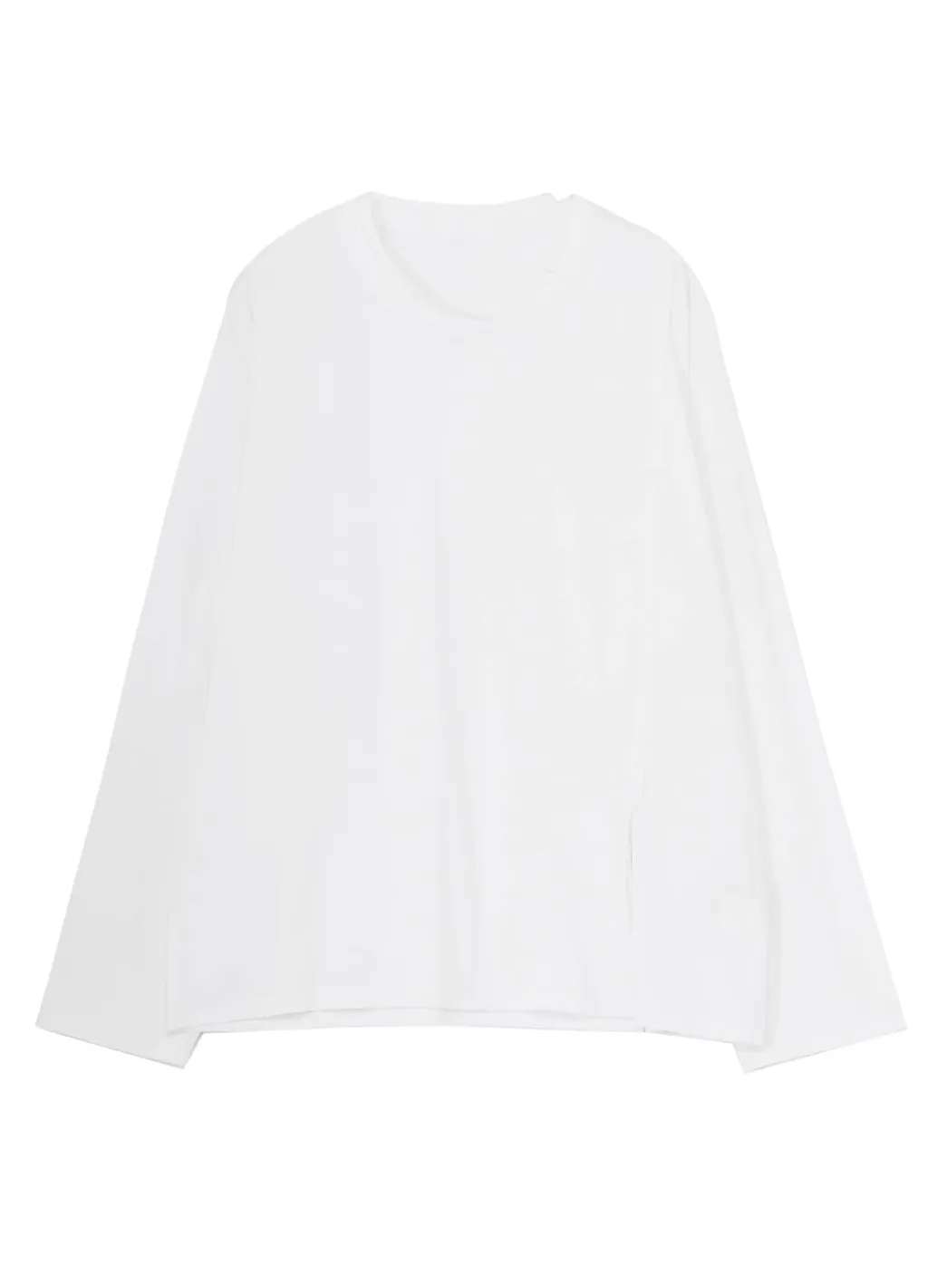 Cotton Jersey Mix Block Long Sleeved T-Shirt