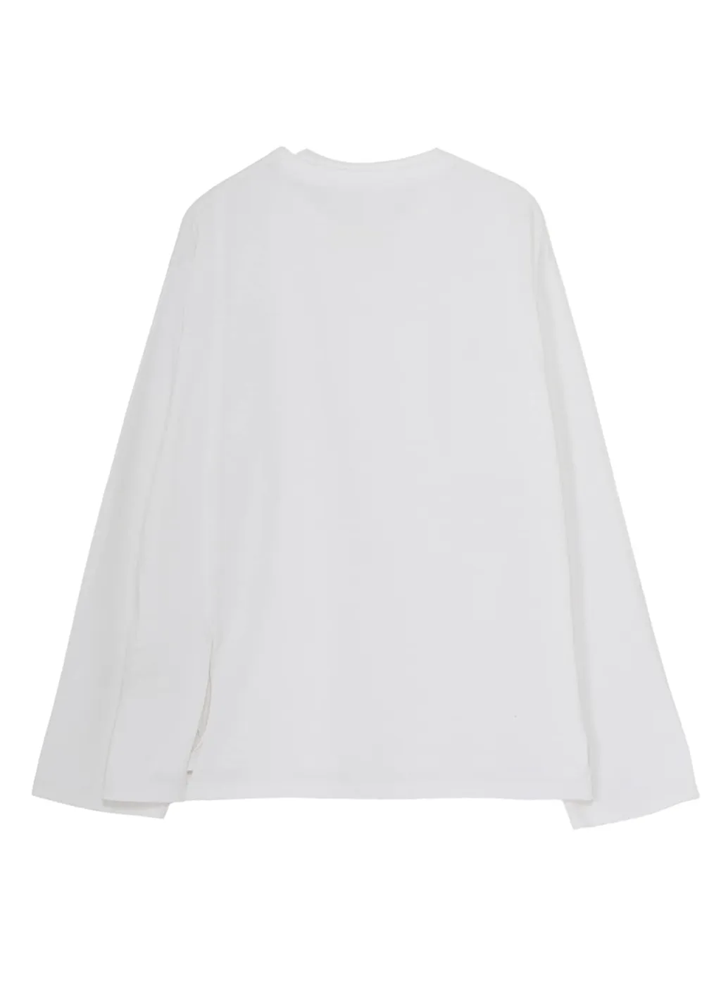 Cotton Jersey Mix Block Long Sleeved T-Shirt