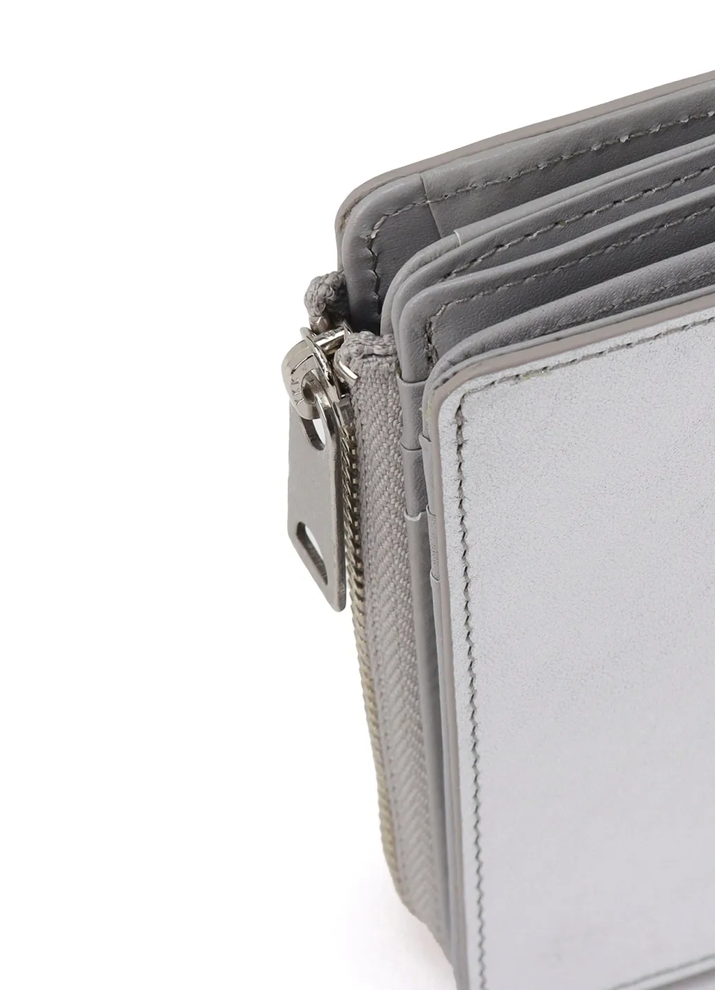 Cow Leather Double Fold Wallet