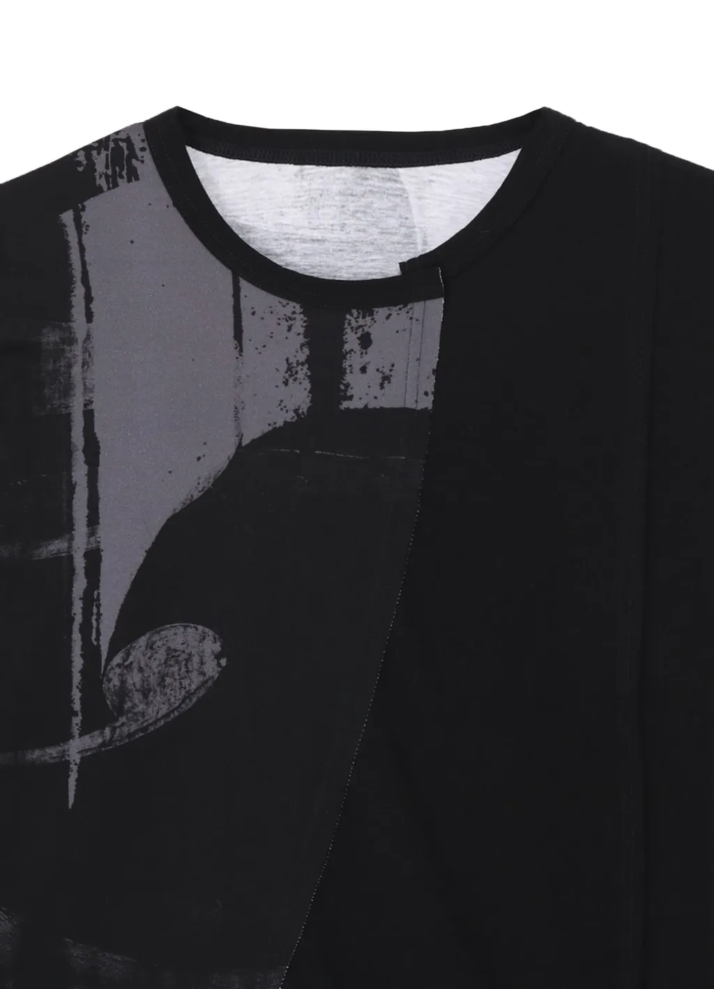 Silkette Jersey Number Pattern Tsujikiri Long Sleeved T-Shirt