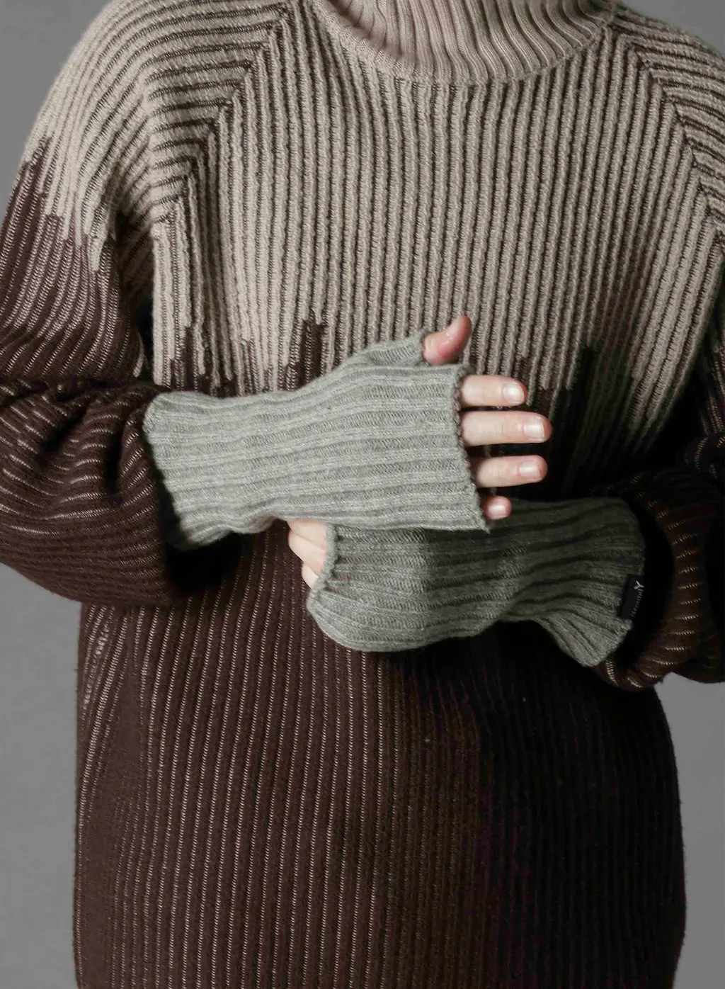 Washable Wool Fingered Arm Warmer