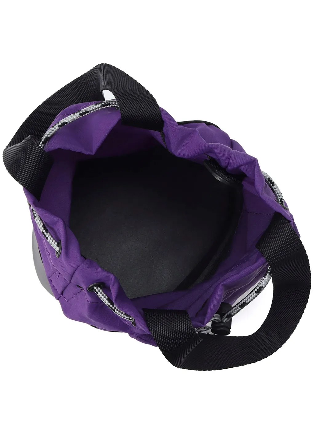 Wrinkled Nylon 2 Way Pouch