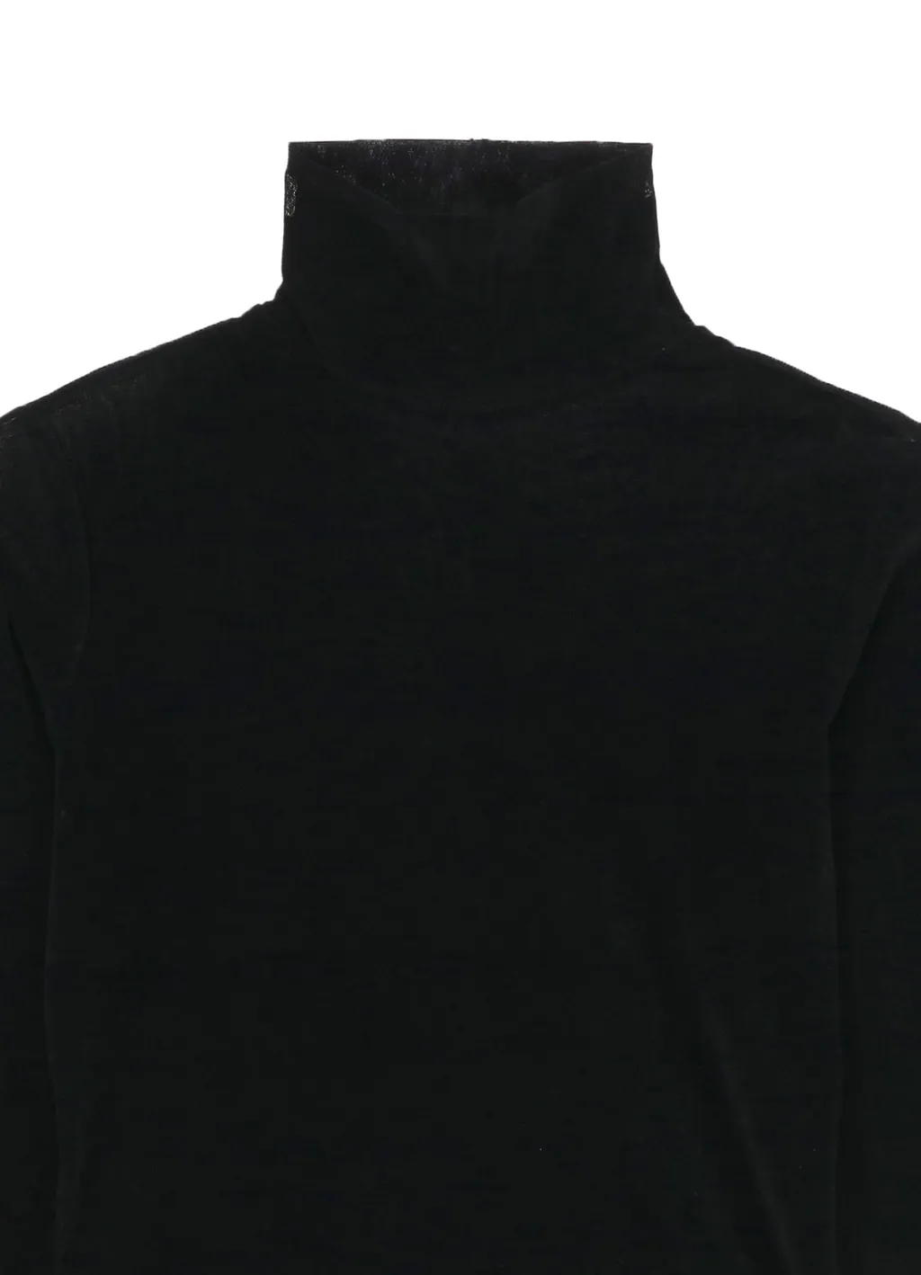 Flocky High Neck Tulle