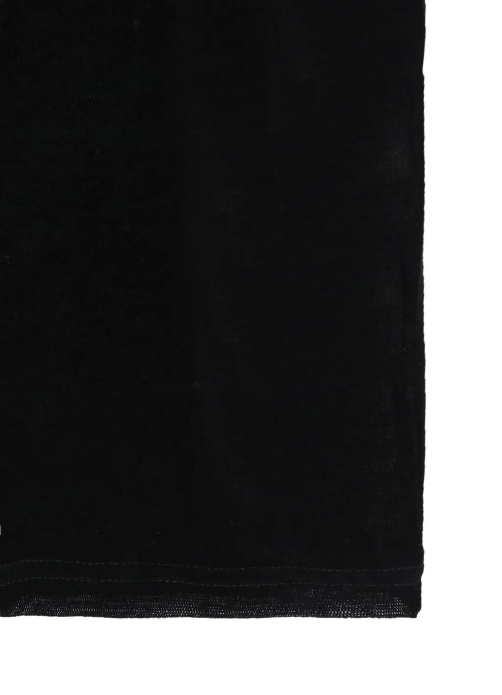 Flocky High Neck Tulle