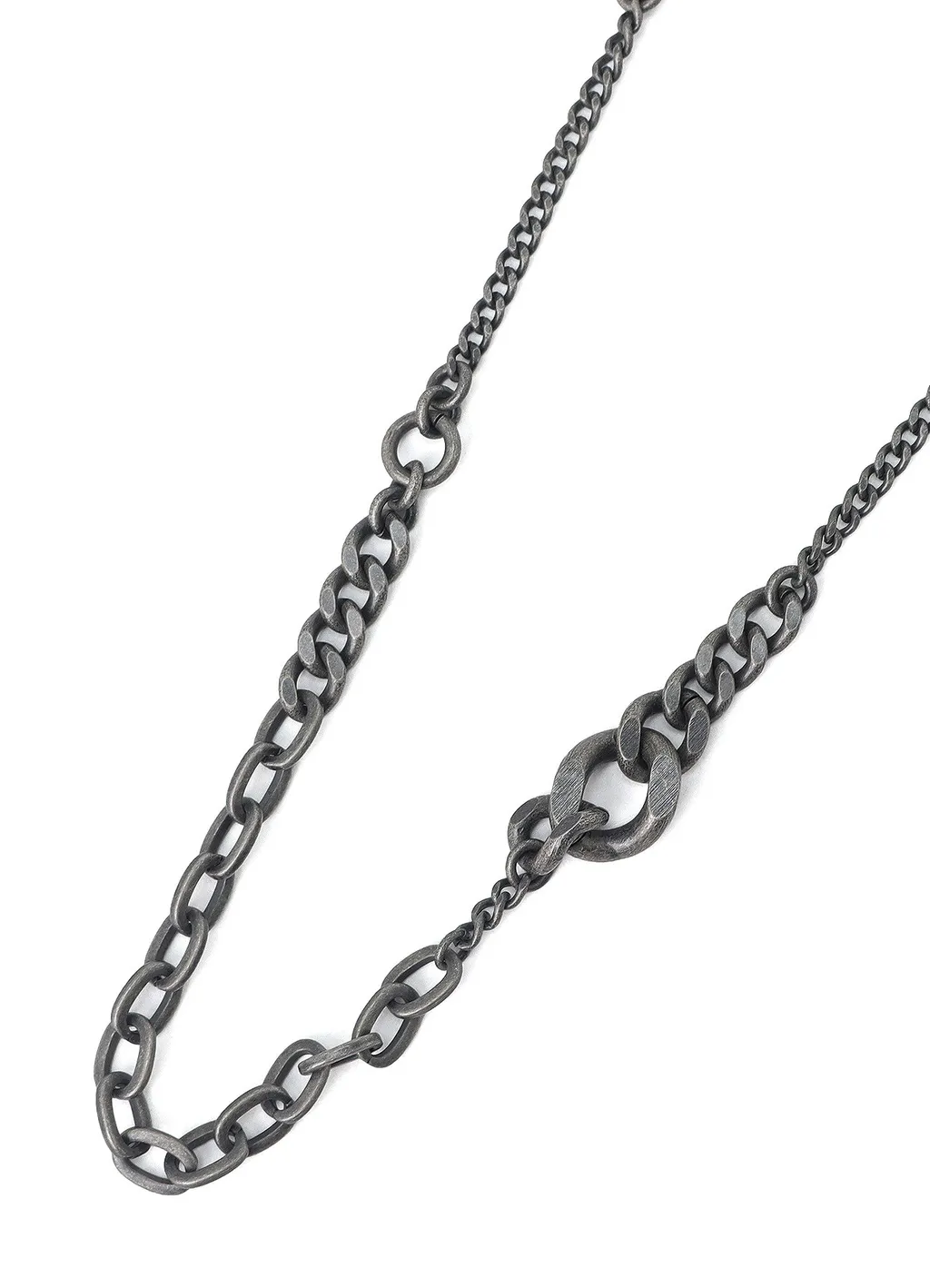 Brass Mixed Chain Necklace