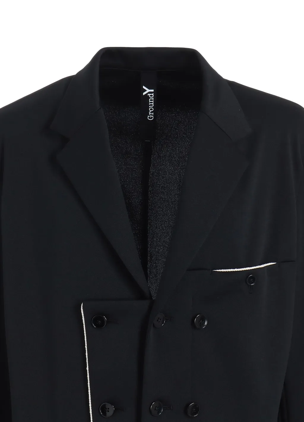 Polyester Smooth Switching Piping Jacket