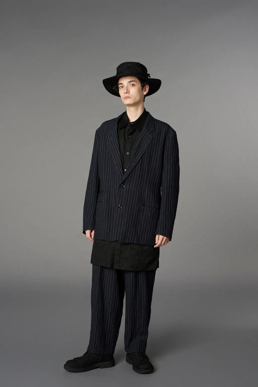 Light Donggoros 2Bs Double-Brimmed Jackets