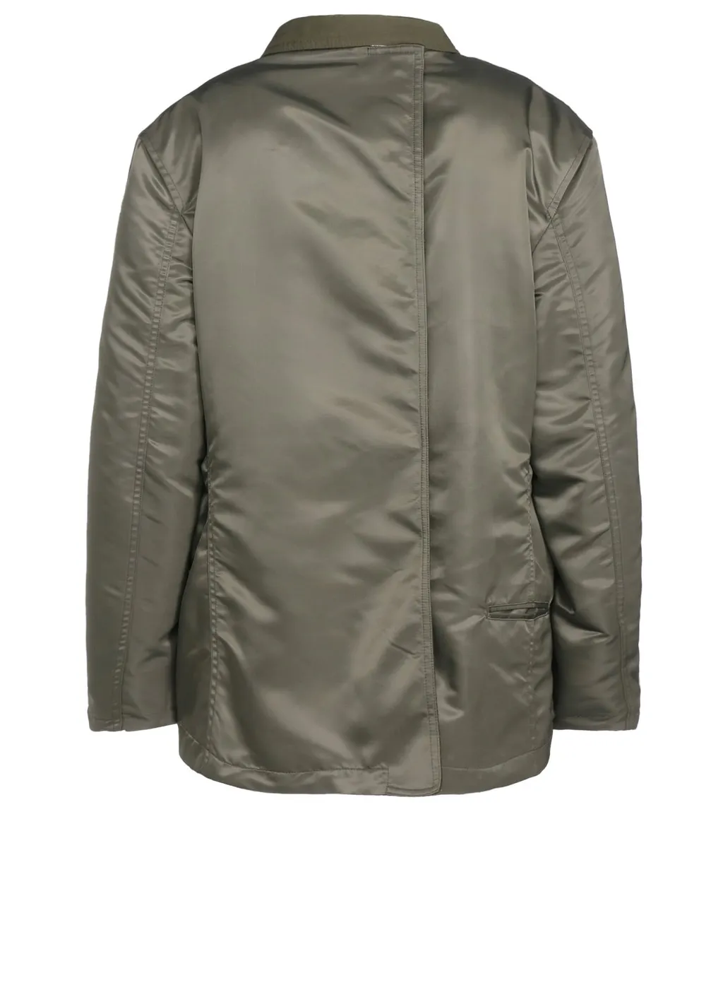 Various Material Combination Jacket Back Extra Material Design