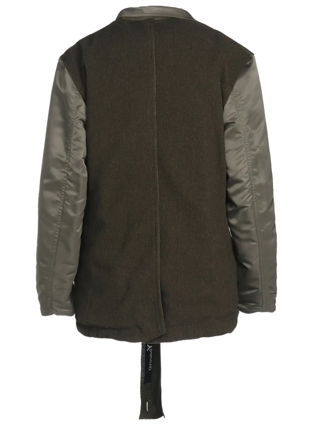 Various Material Combination Jacket Back Extra Material Design