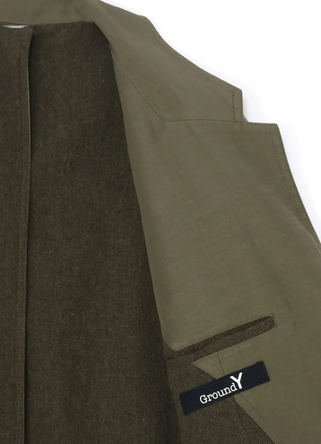 Various Material Combination Jacket Back Extra Material Design