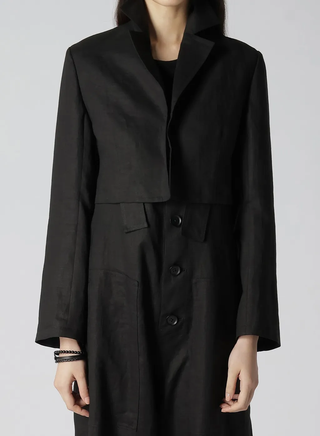 Linen Lawn Short Back Jacket