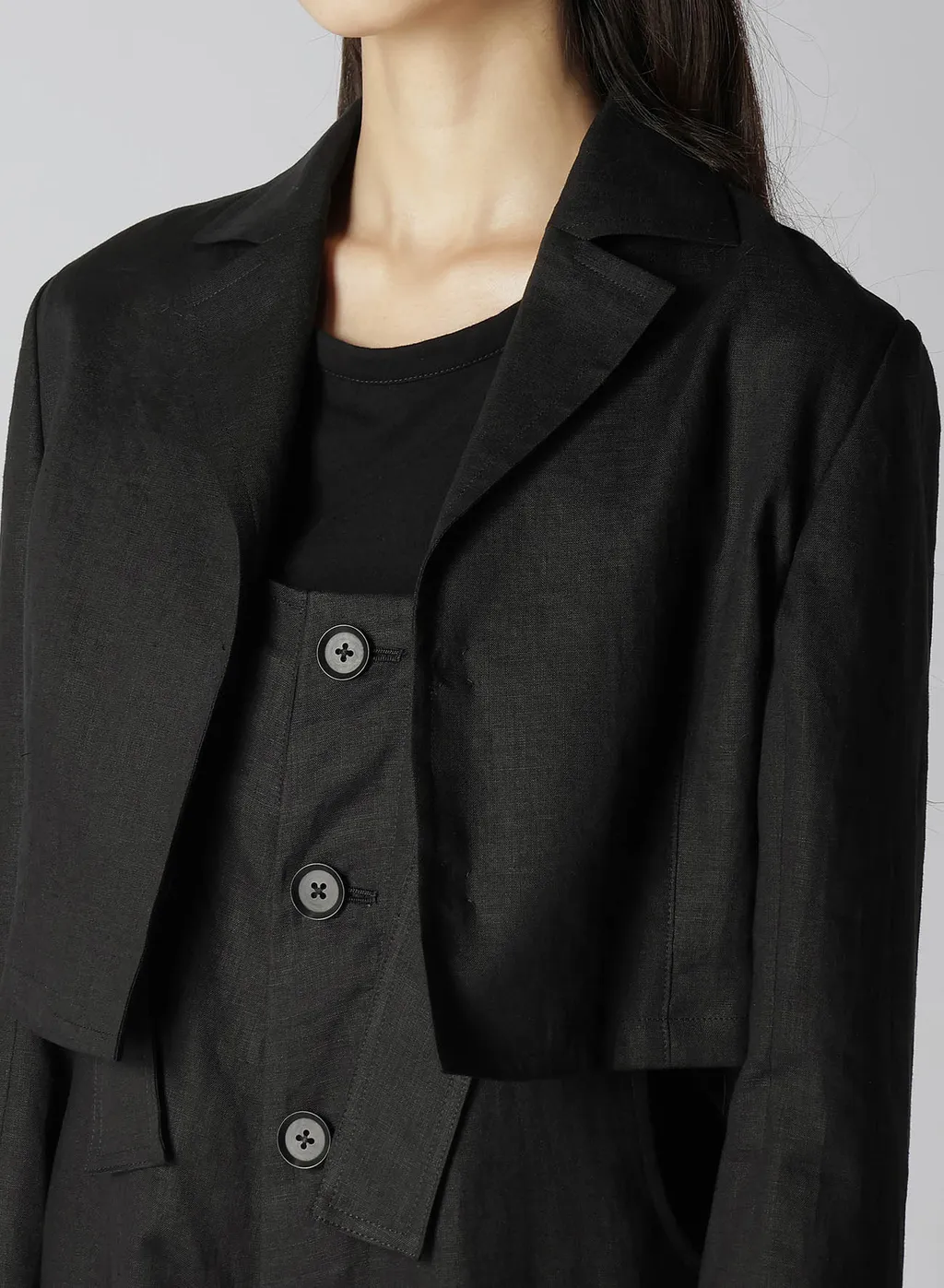 Linen Lawn Short Back Jacket