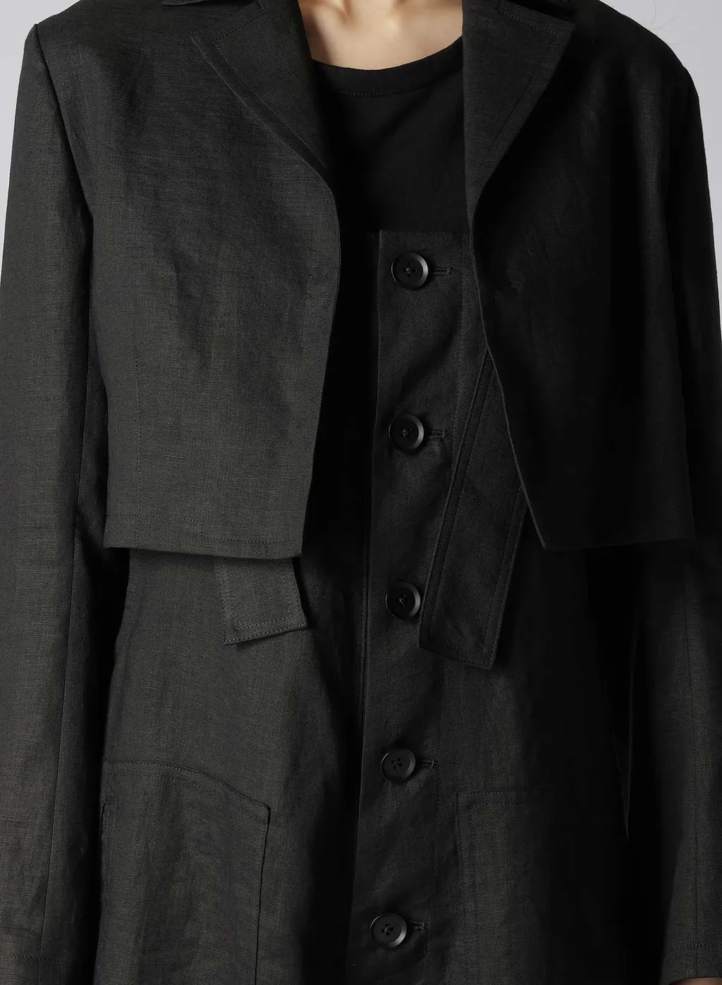 Linen Lawn Short Back Jacket