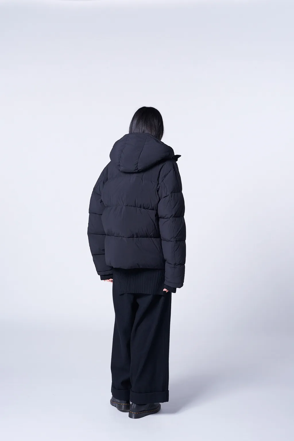Salt Shrink Typewriter Down Jacket