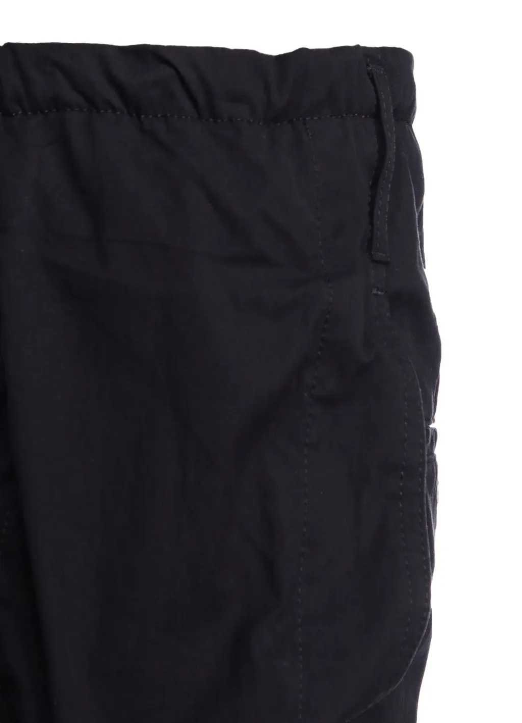 Cotton/Nylon Oxford String Pants With Fulled Wool Gauze Pockets