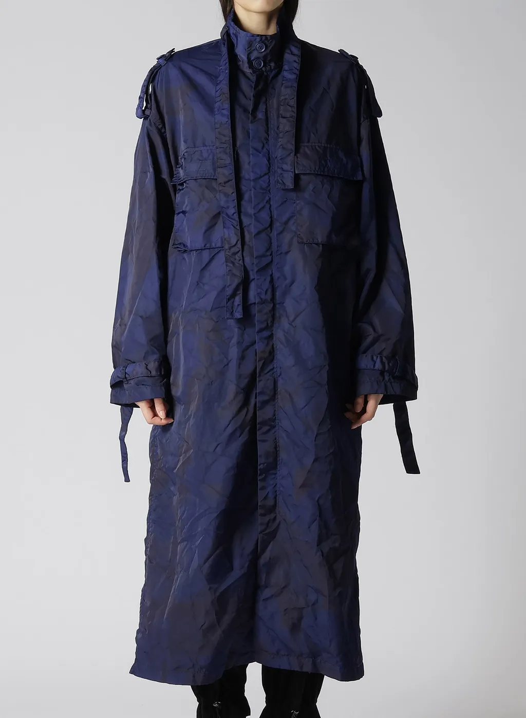 Speck Dyed Nylon Cross Military Dress Shirt
