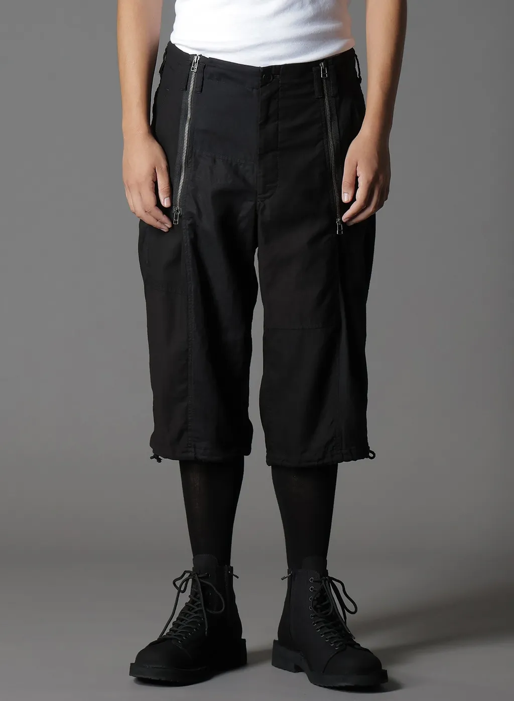 Cubism Patchwork Product Dyed Adjustable Zip Pants