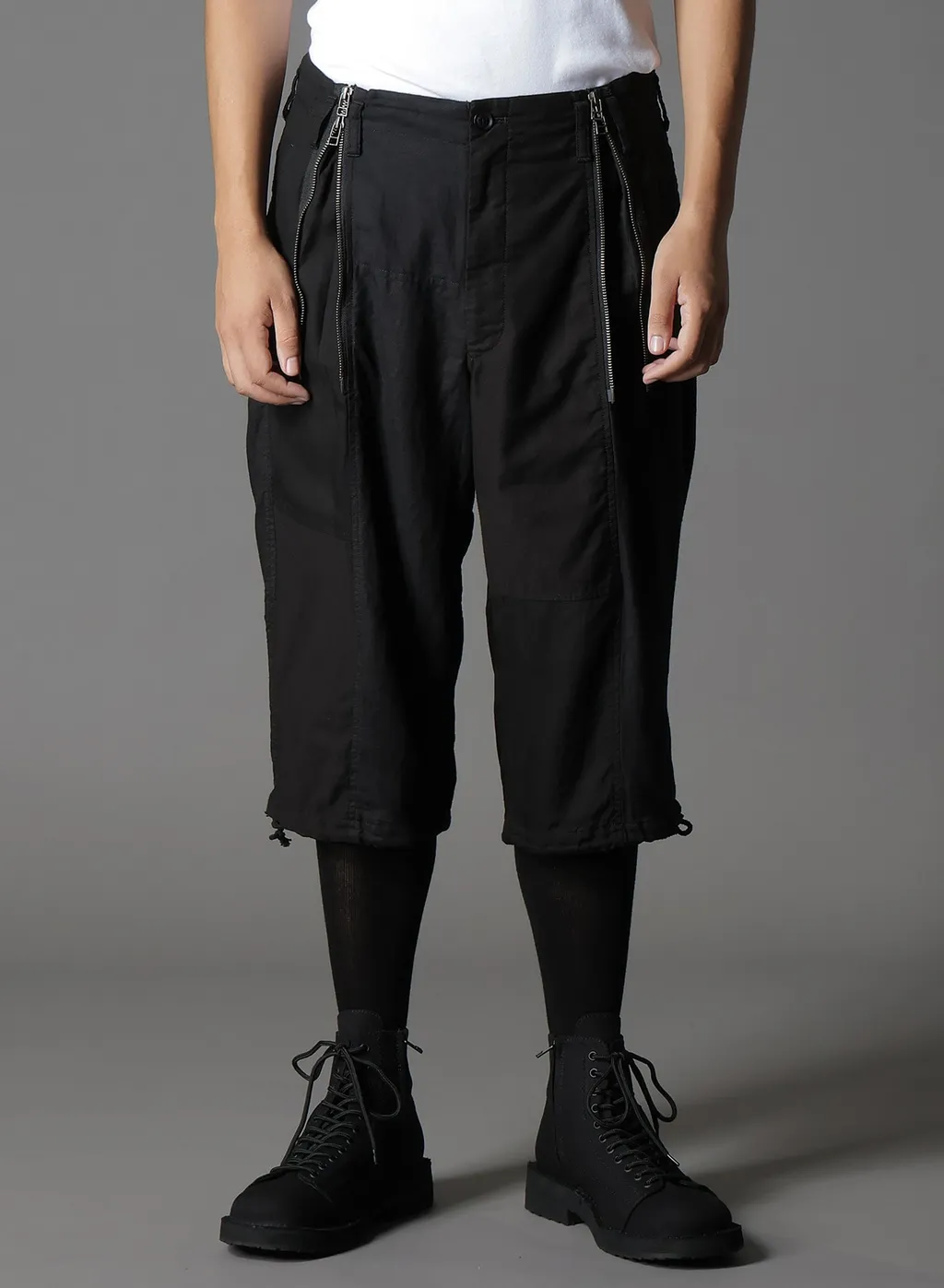 Cubism Patchwork Product Dyed Adjustable Zip Pants