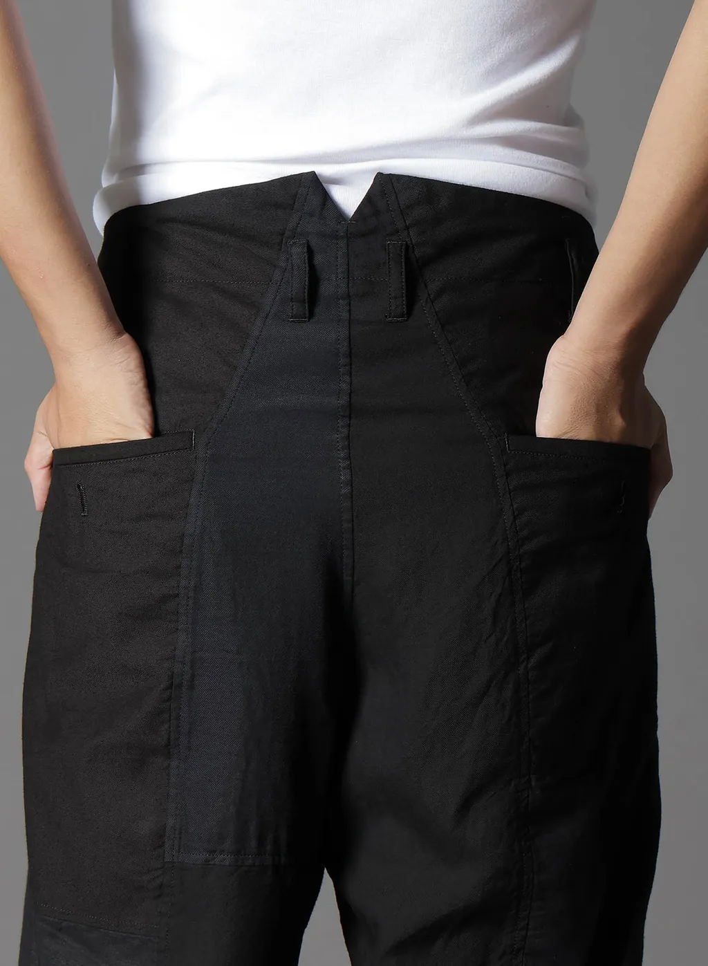 Cubism Patchwork Product Dyed Adjustable Zip Pants