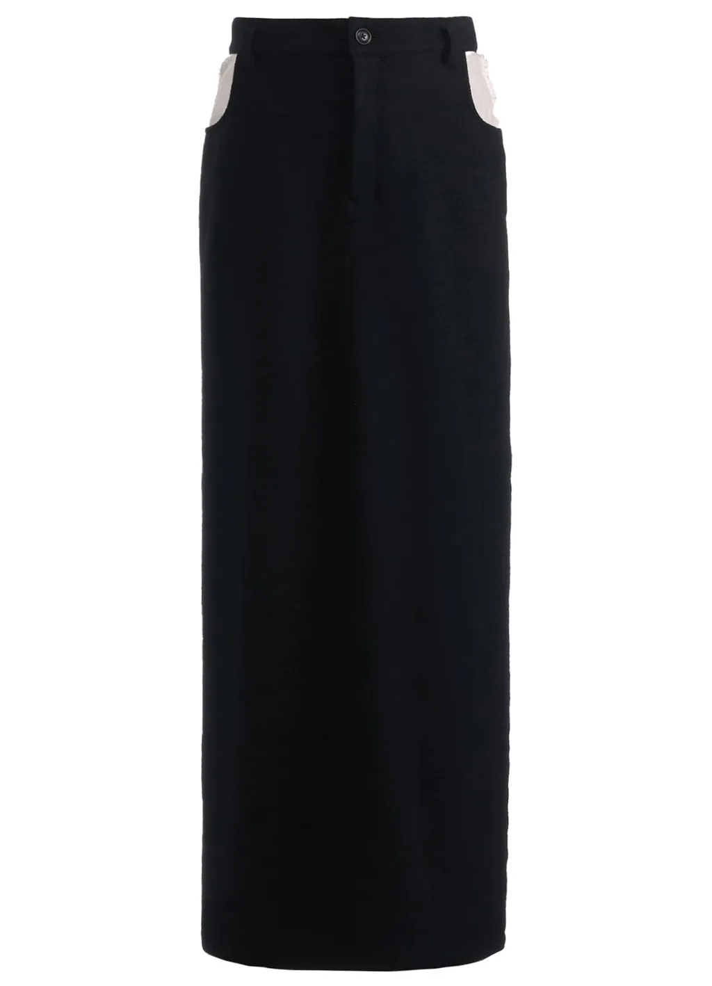 Wool Compressed Boucle Tight Skirts