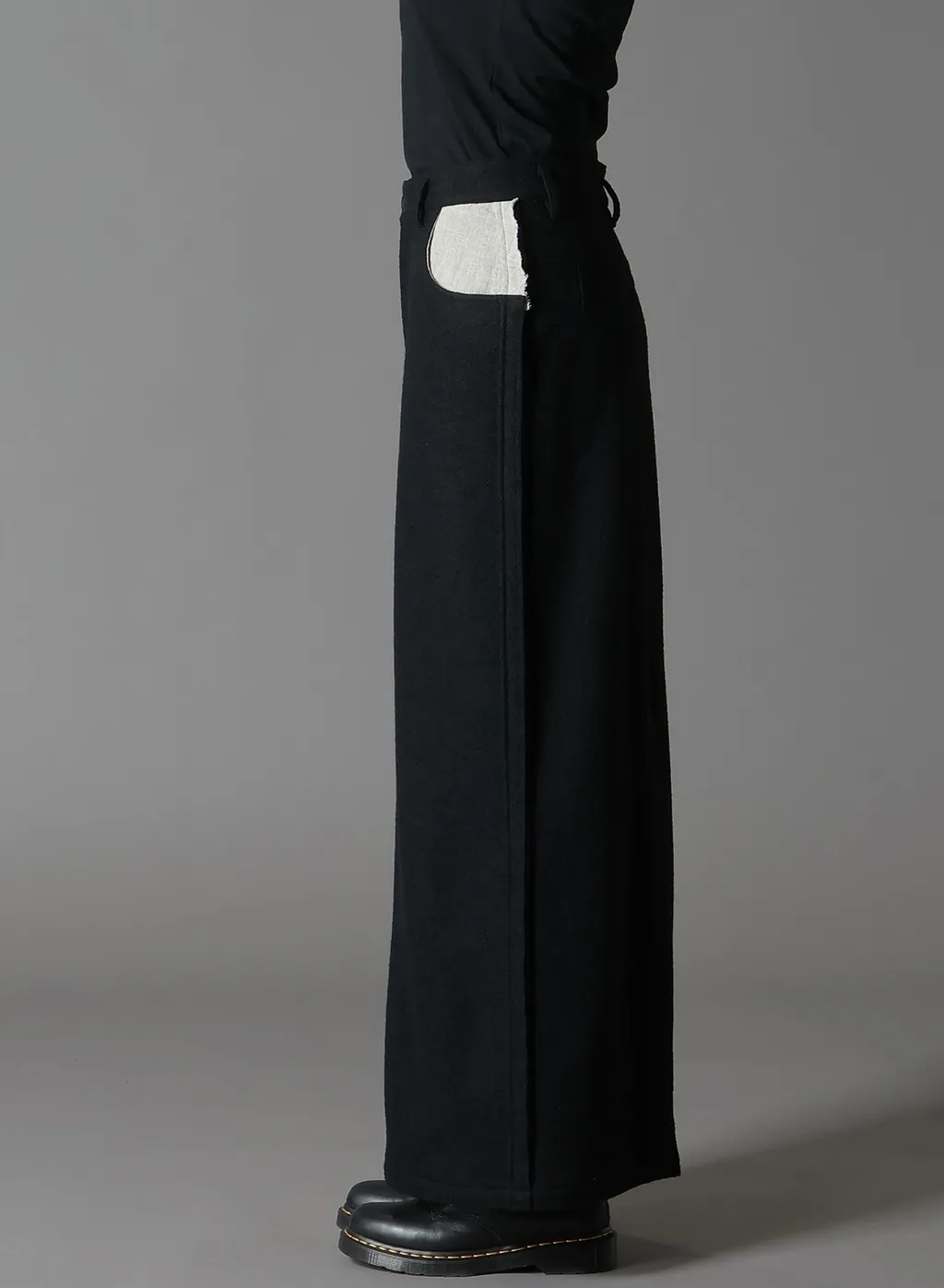 Wool Compressed Boucle Tight Skirts