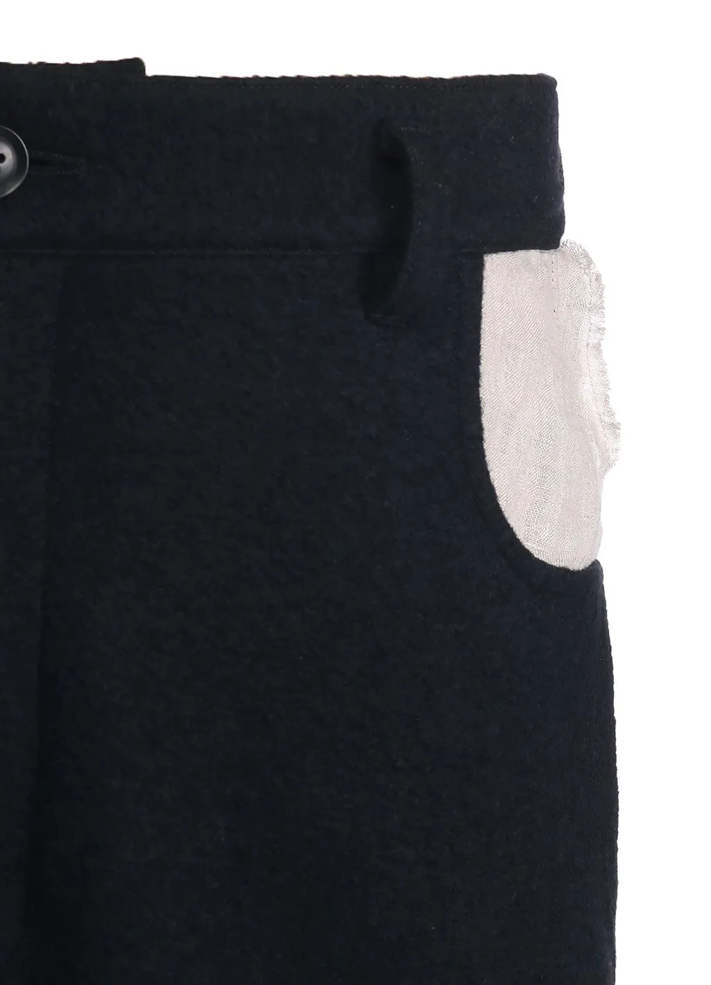 Wool Compressed Boucle Tight Skirts