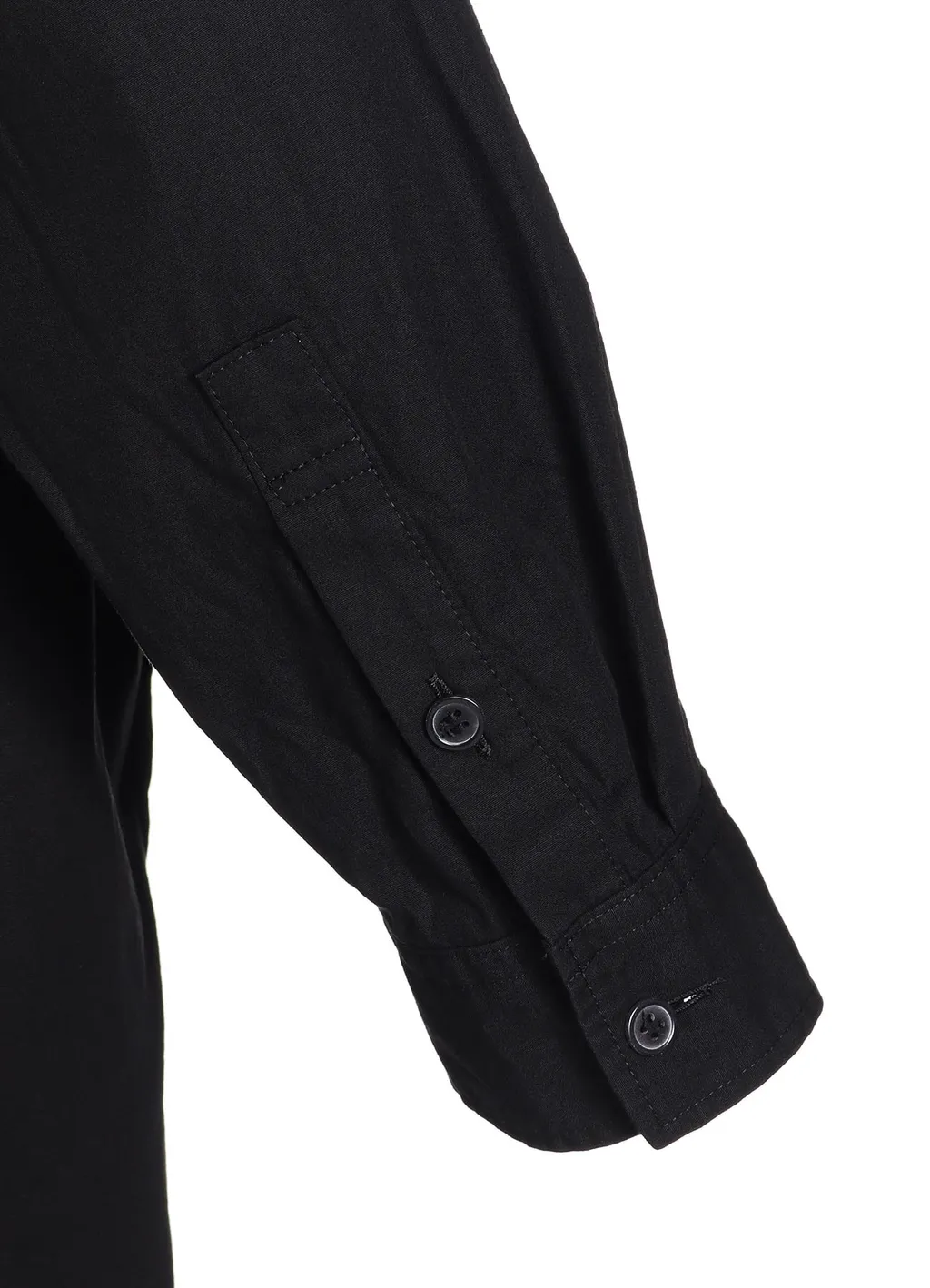 Cotton Broad Shirt With Fulled Wool Gauze Pockets
