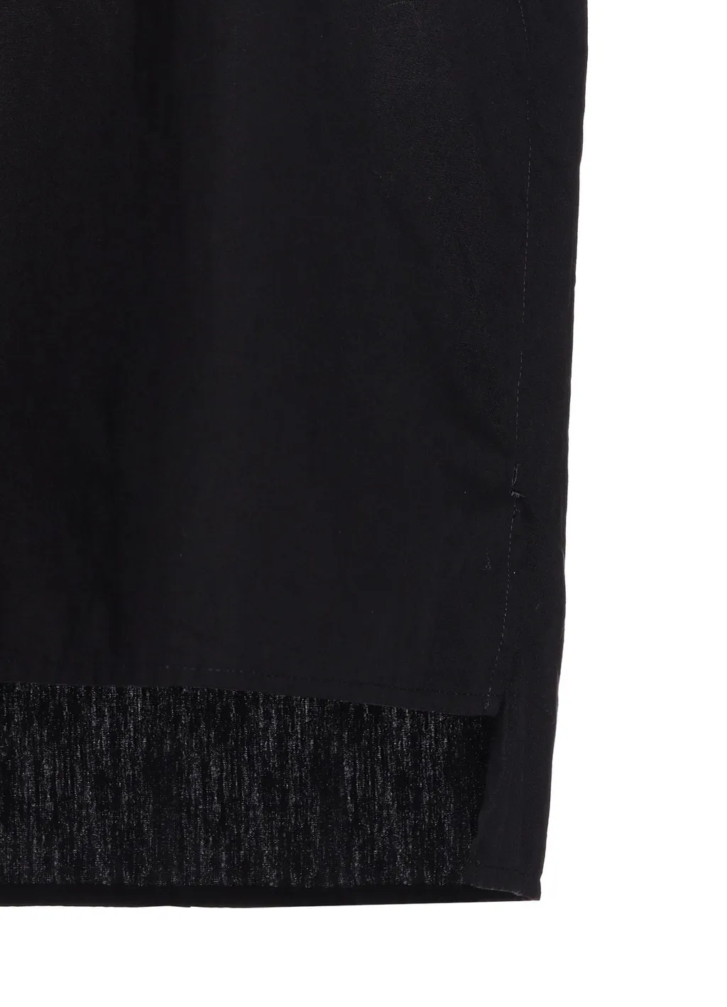 Cotton Broad Shirt With Fulled Wool Gauze Pockets