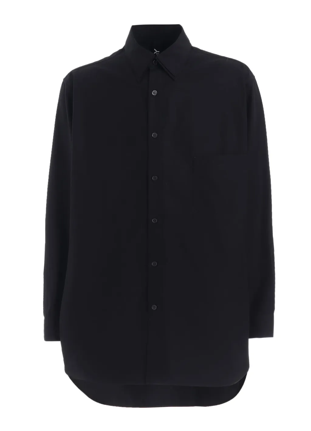 Cotton Broadcloth Double Collar Shirt