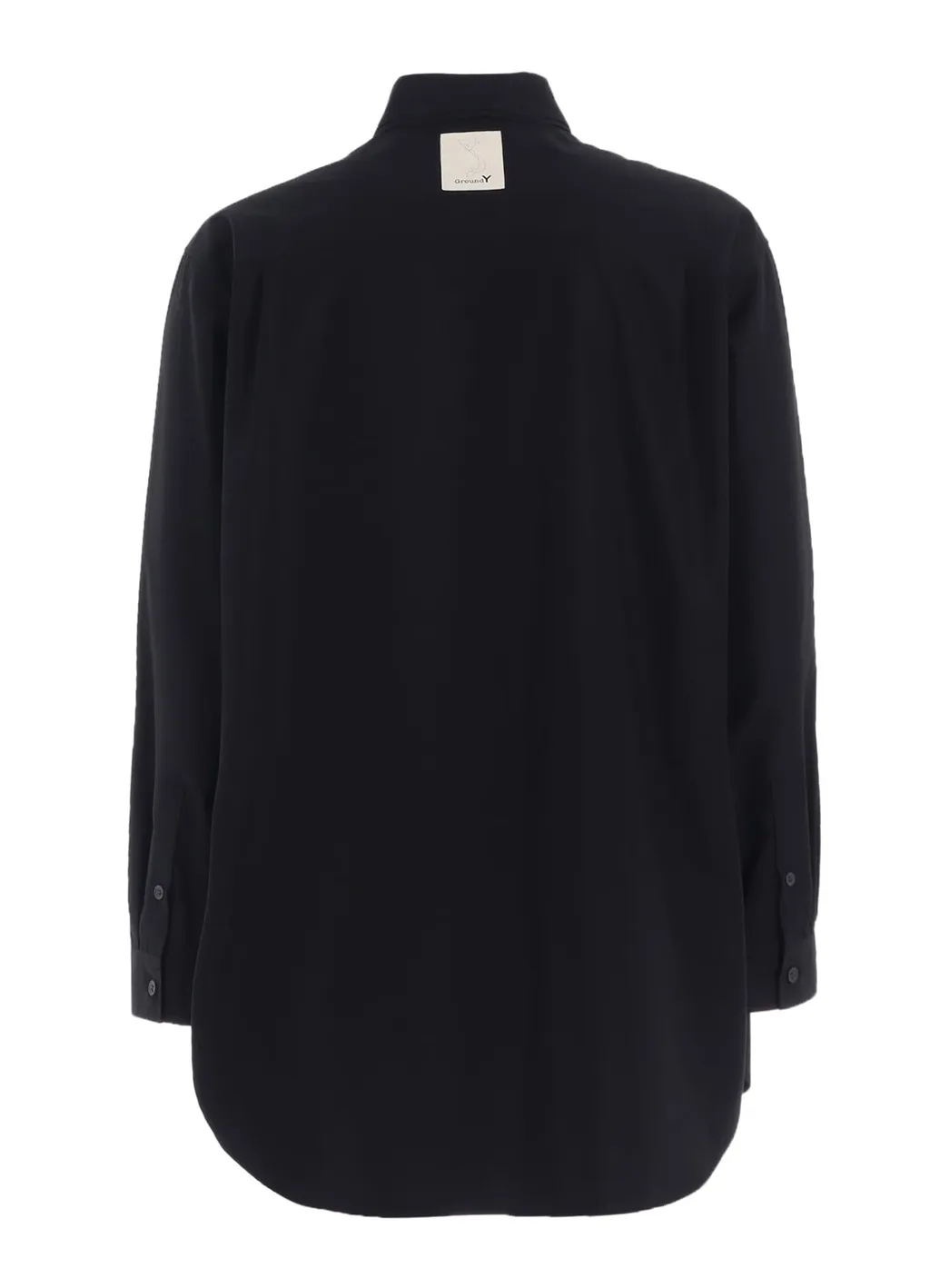 Cotton Broadcloth Double Collar Shirt