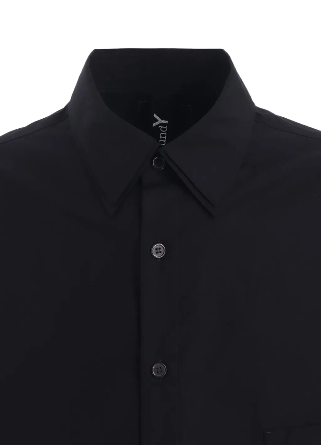 Cotton Broadcloth Double Collar Shirt