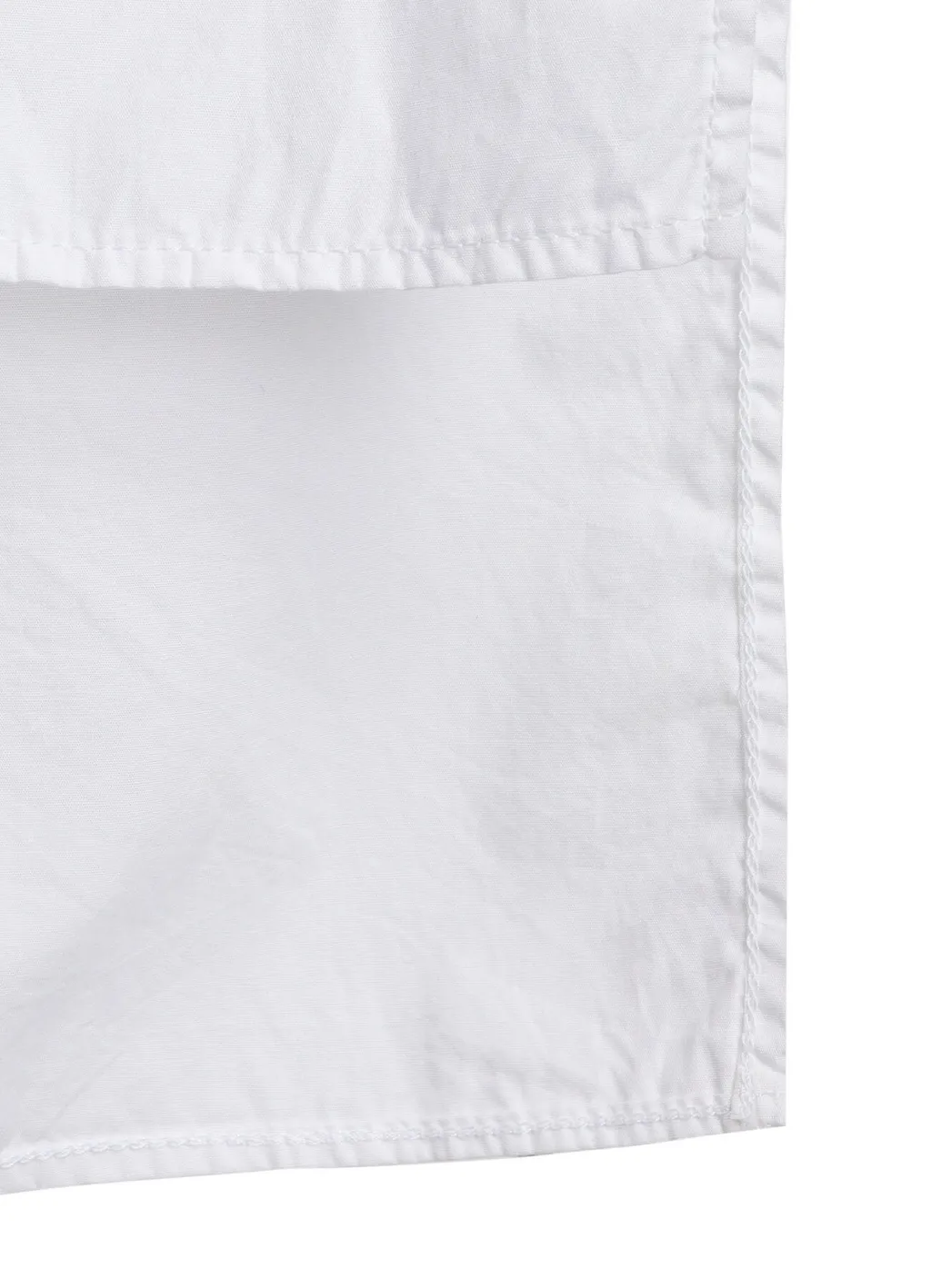 Cotton Broad + Stripe Switching Non Fusible Shirts