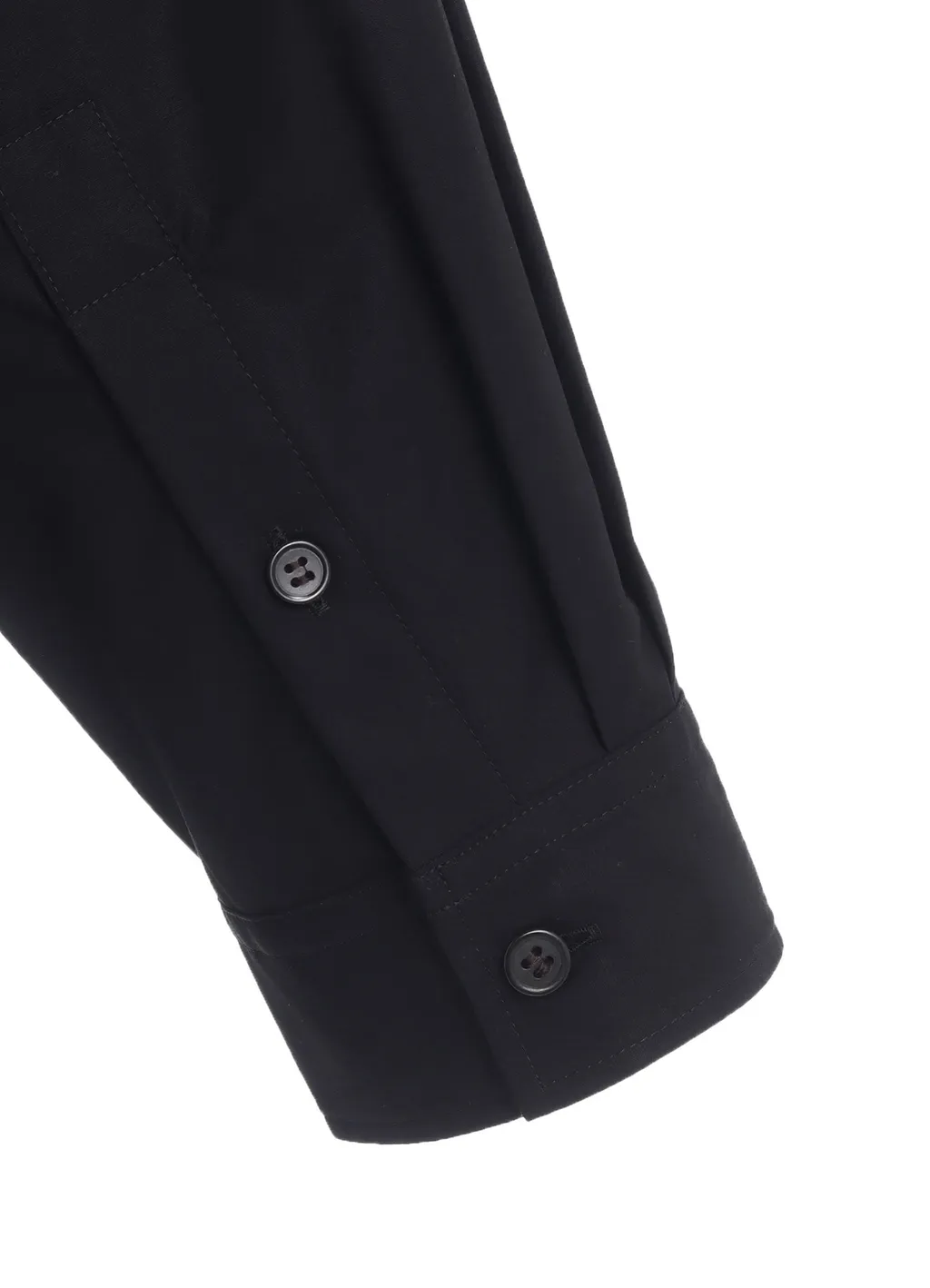 Cotton Broadcloth Collar Cut-Off Shirt