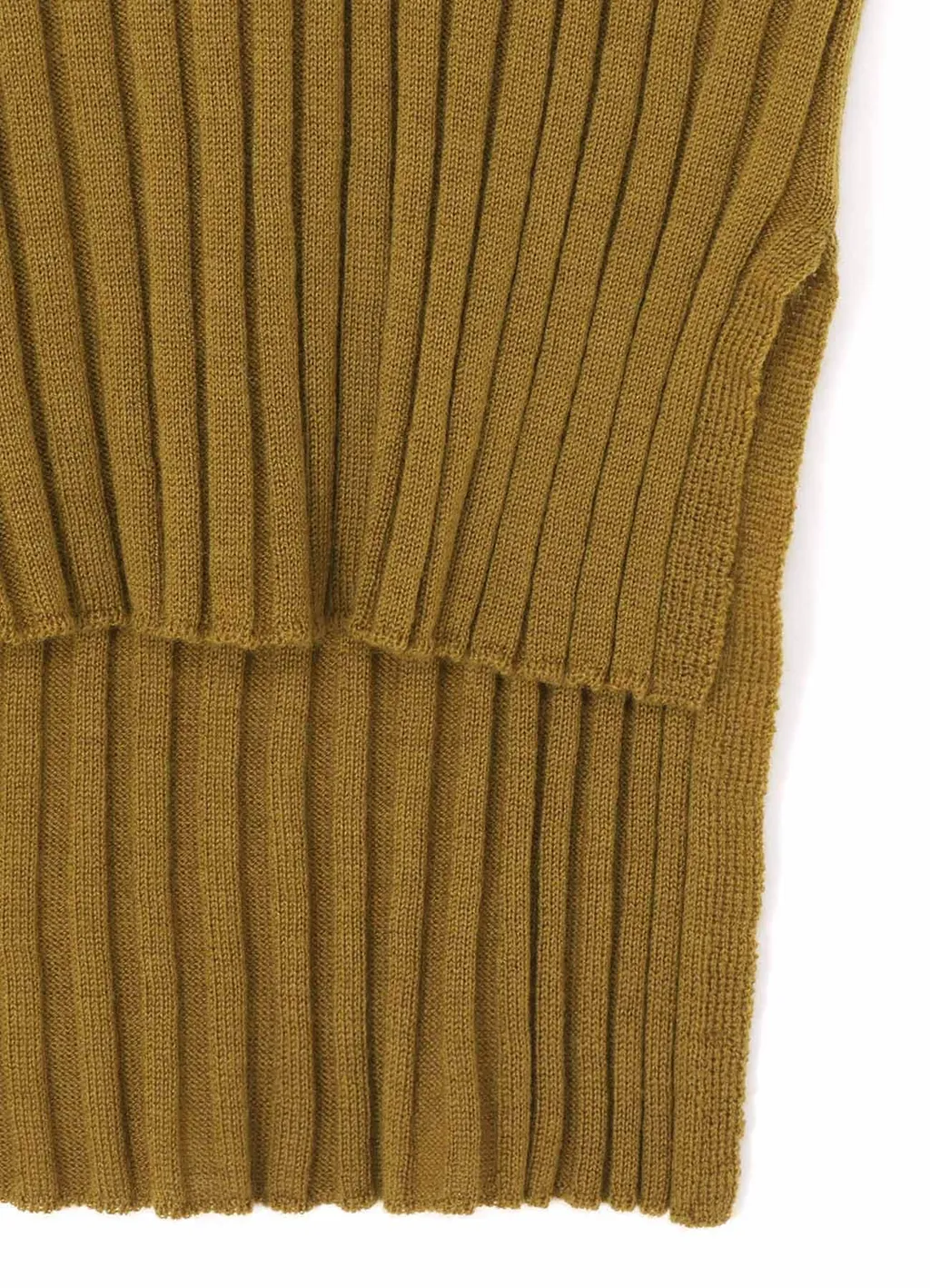 Merino Wool Rib Crew Neck Knitwear