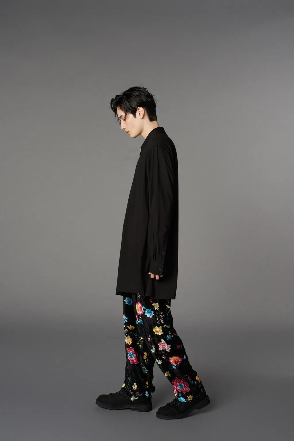 Cellulose Lawn Cheongsam Shirt