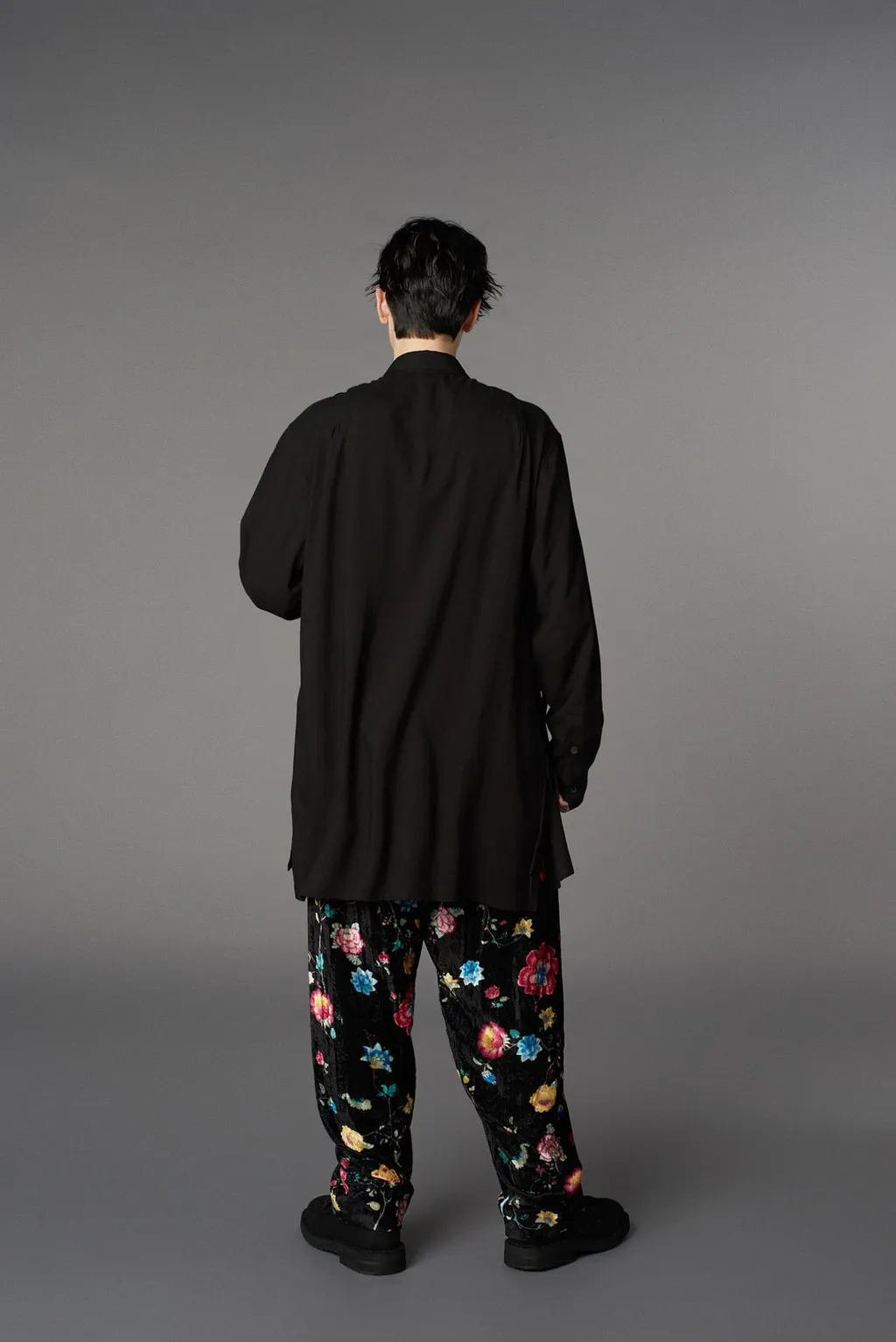 Cellulose Lawn Cheongsam Shirt