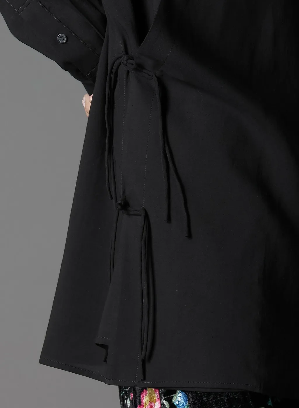 Cellulose Lawn Cheongsam Shirt